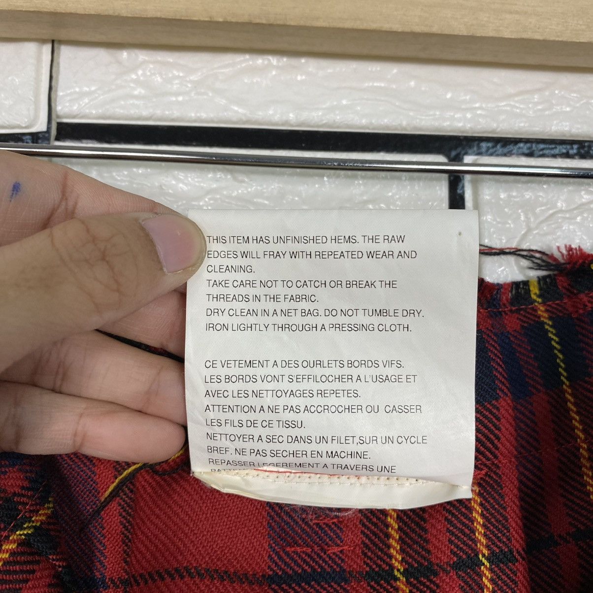 Comme des Garcons 🔥AD2005 Vintage Harem Pants Comme Des Garcons Plaid Tartan Size US 28 / EU 44 - 23 Thumbnail