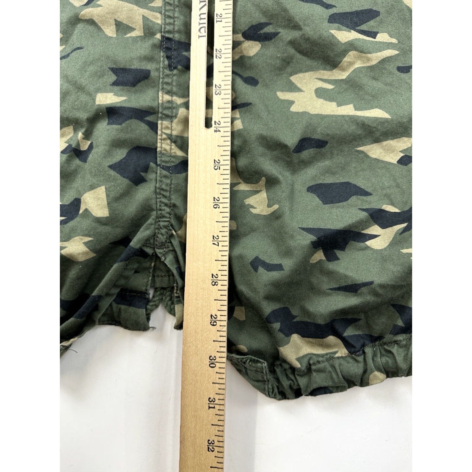 Vintage BP Jacket Womens Small Camouflage Hooded Full Zip Camouflage Utility Jacket Size S / US 4 / IT 40 - 7 Thumbnail