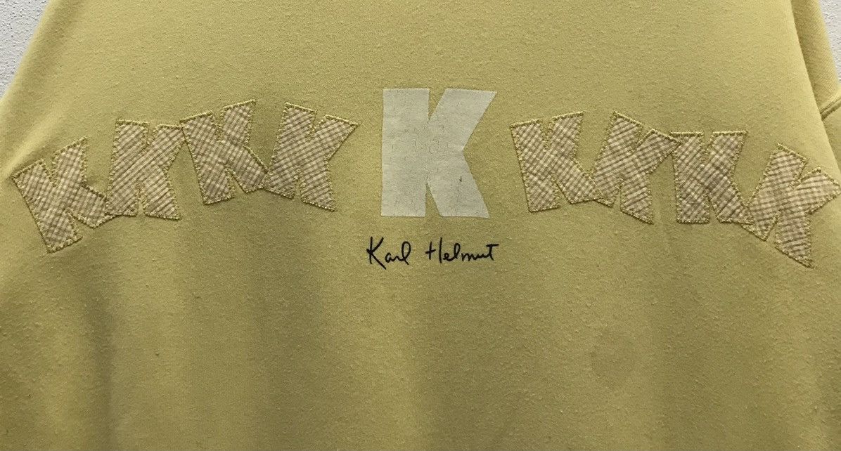 Japanese Brand × Karl Helmut × Pink House Vintage Karl Helmut Pink House Made In Japan Sweatshirt Size US L / EU 52-54 / 3 - 3 Thumbnail