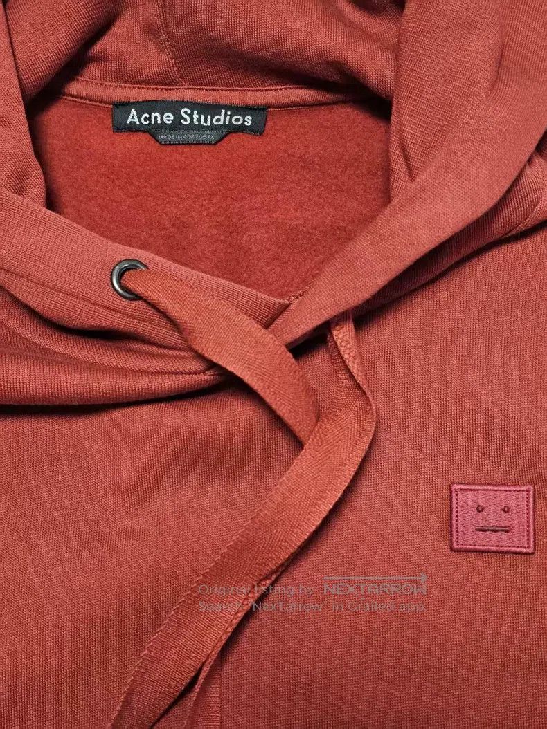 Acne Studios Acne Studios Men's Fleece Hooded Sweatshirt Size US XS / EU 42 / 0 - 4 Thumbnail
