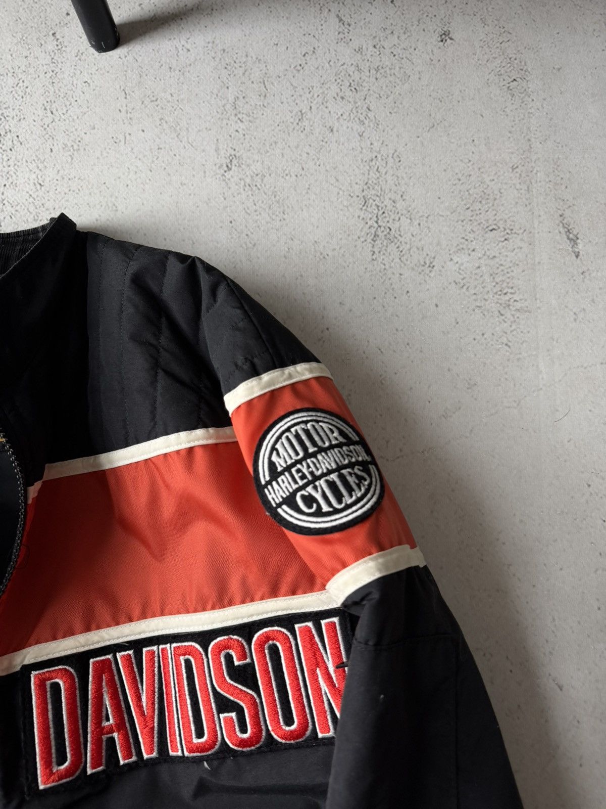 Harley Davidson Harley Davidson HD Vintage Made USA Motorcycles Logo Jacket Size US L / EU 52-54 / 3 - 11 Thumbnail