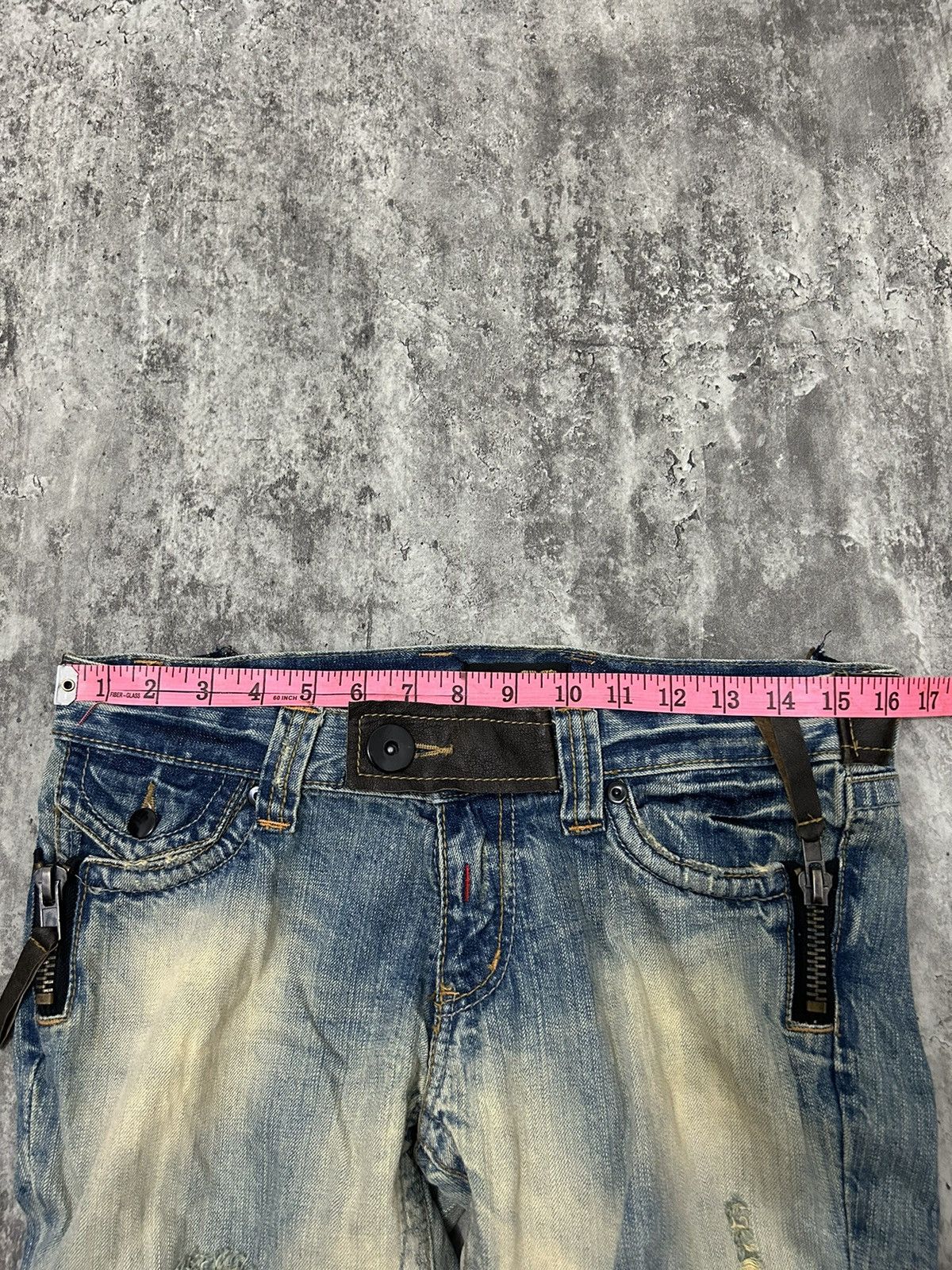If Six Was Nine LB - 03 Mud wash Distressed If six Wash Nine Style Size US 31 - 17 Thumbnail