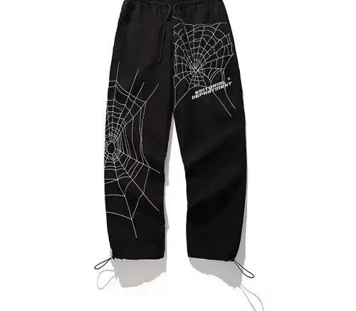 VIBE Spider Embroidery Baggy Harem Pants Streetwear Size US 30 / EU 46 - 4 Thumbnail
