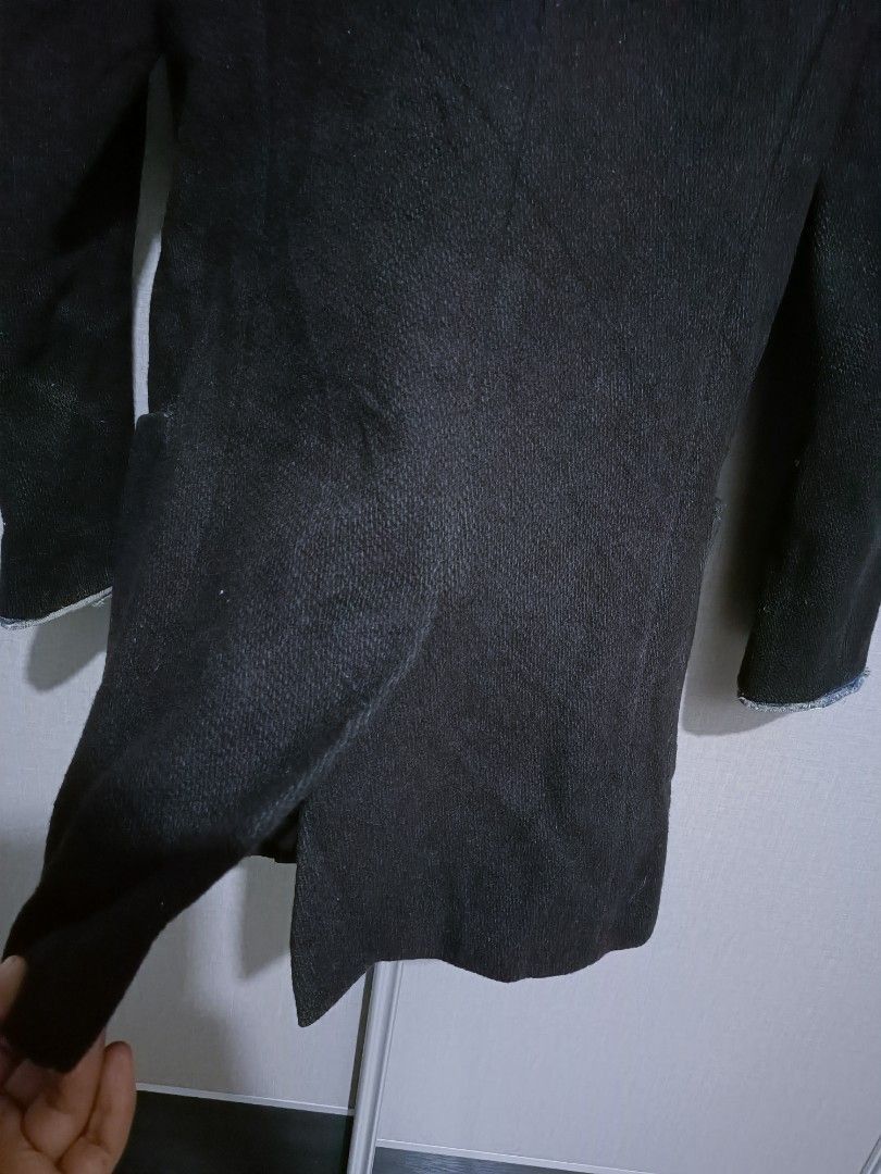Sunao Kuwahara I.S. Sunao Kuwahara Wool Long Coat Japan Size S / US 4 / IT 40 - 6 Thumbnail