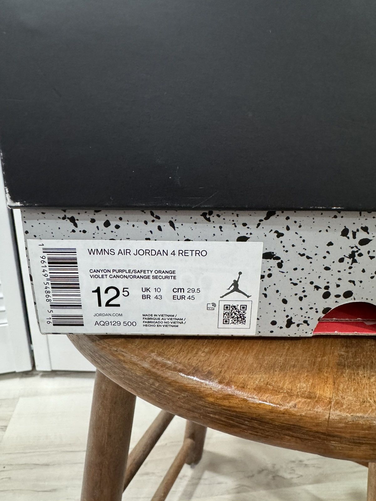 Jordan Brand Jordan 4 Canyon Purple (W) Size US 11 / EU 44 - 8 Thumbnail