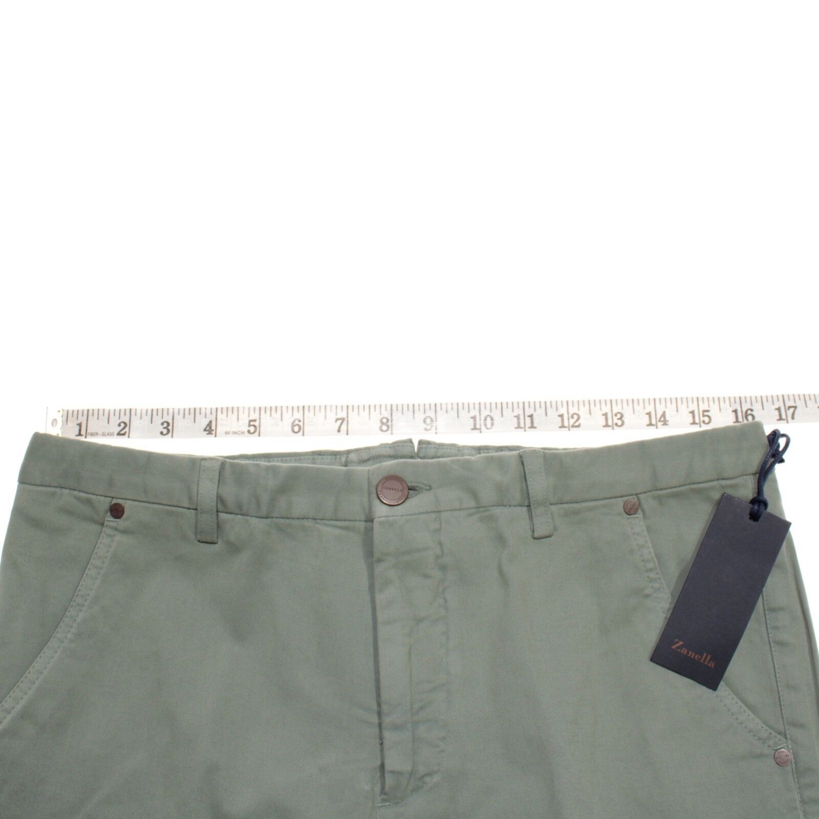 Zanella Zanella New with tags Chino Size 32 US In Green Size US 32 / EU 48 - 9 Thumbnail