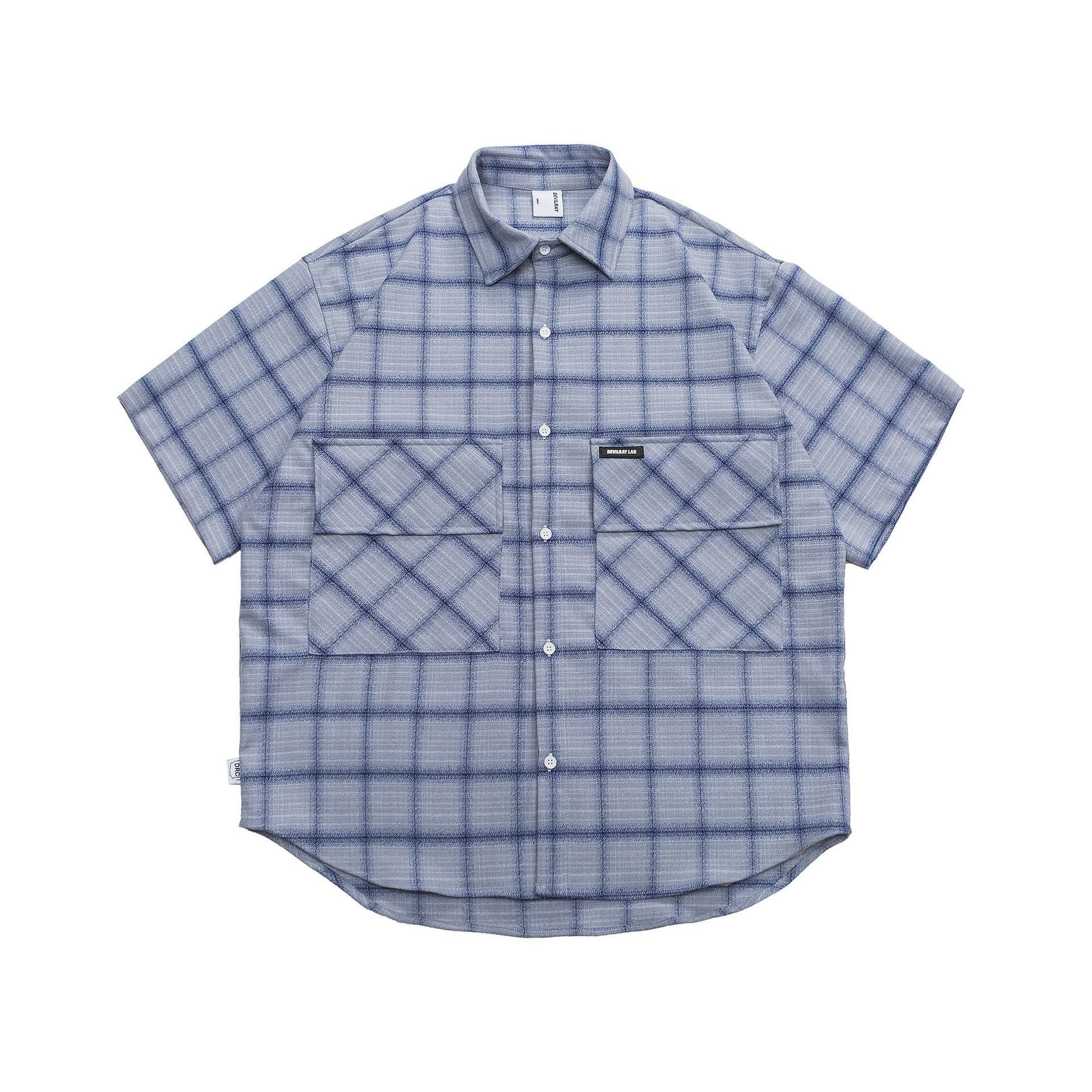 Japanese Brand × Vintage Men's loose trendy casual plaid shirt Size US M / EU 48-50 / 2 - 1 Thumbnail