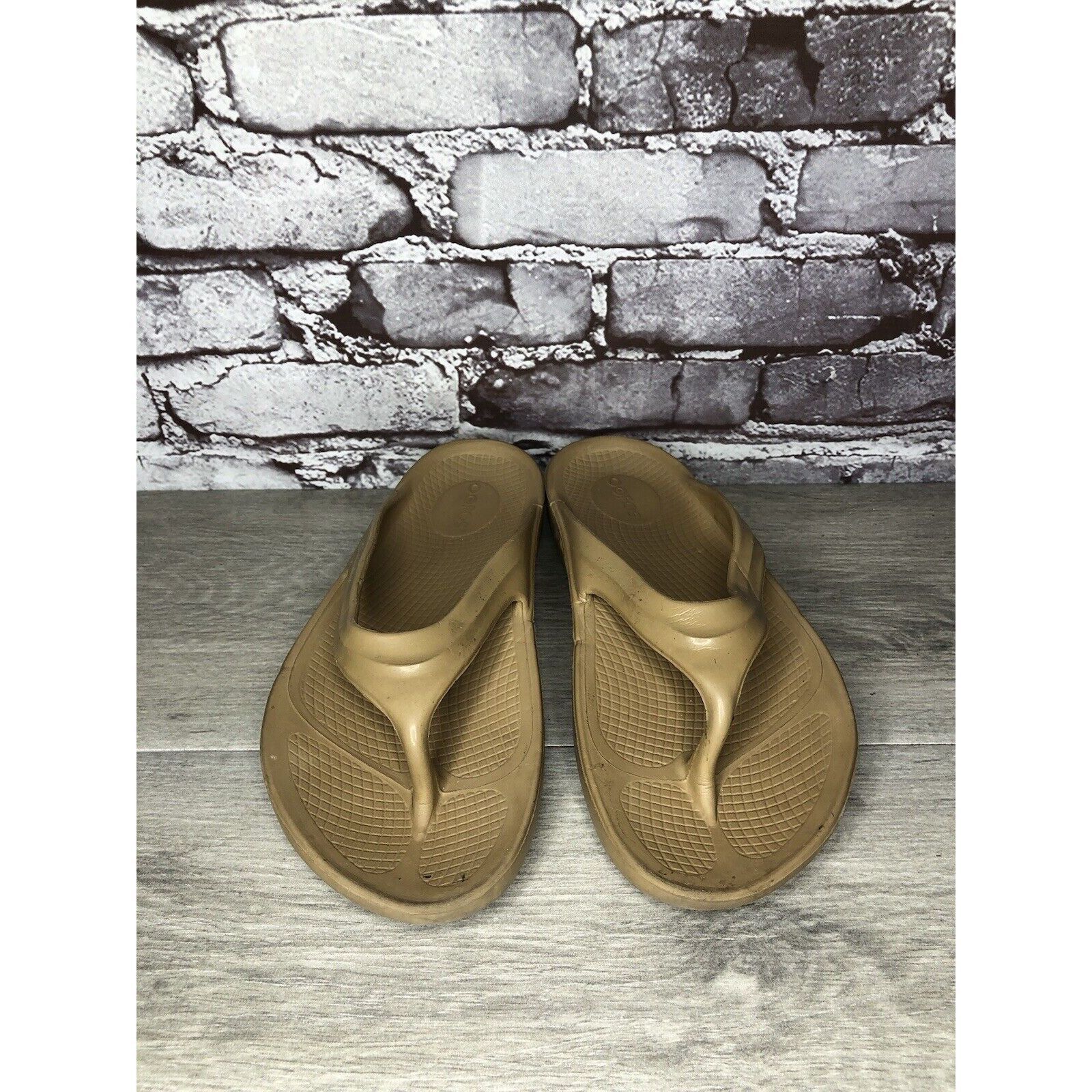 Other Oofos Oolala Camel Nude Rubber Thong Lightweight Sandals Wom Size US 10 / IT 40 - 20 Thumbnail