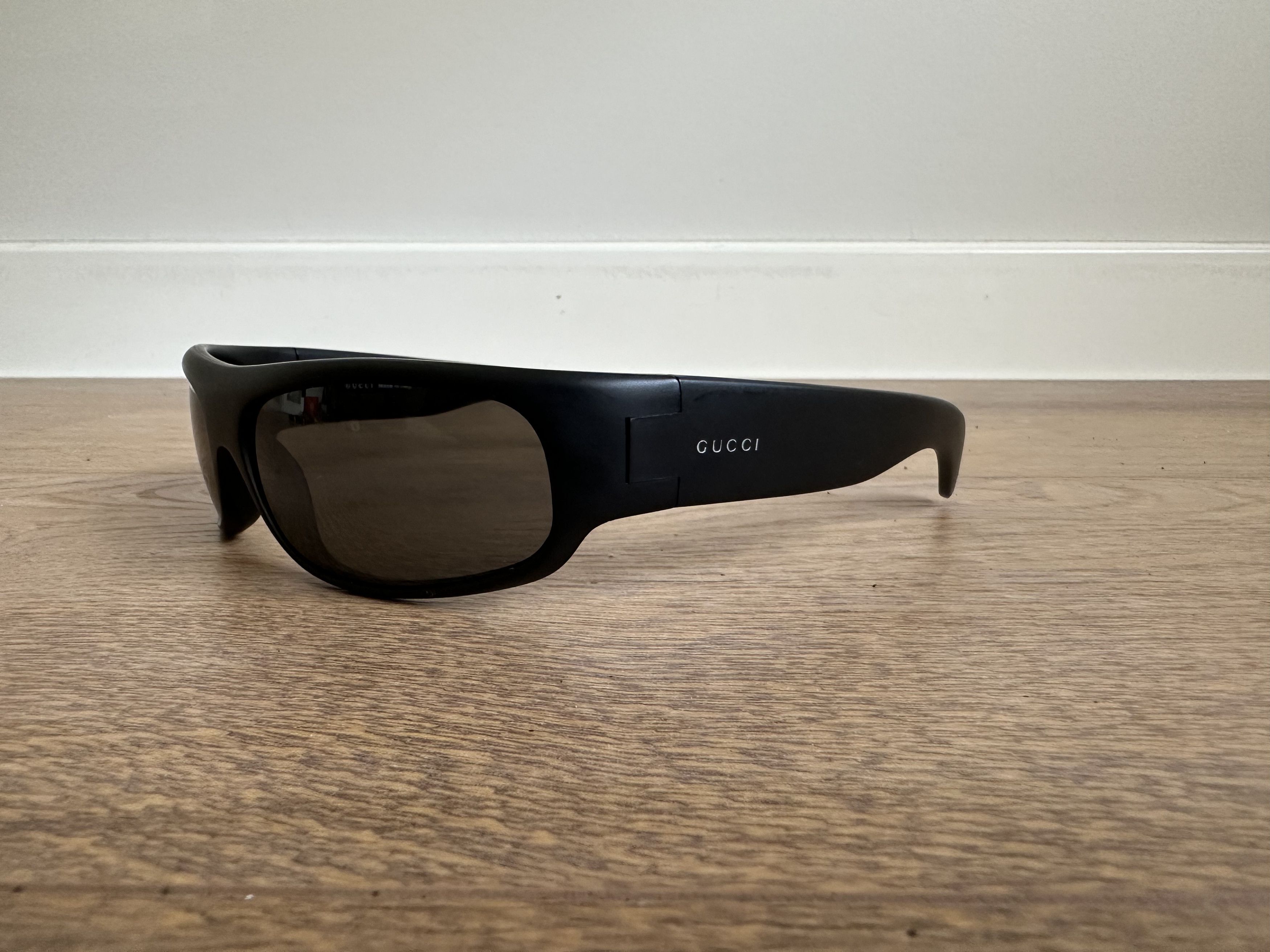 Gucci Black matte Gucci Sunglasses Size ONE SIZE - 1 Thumbnail