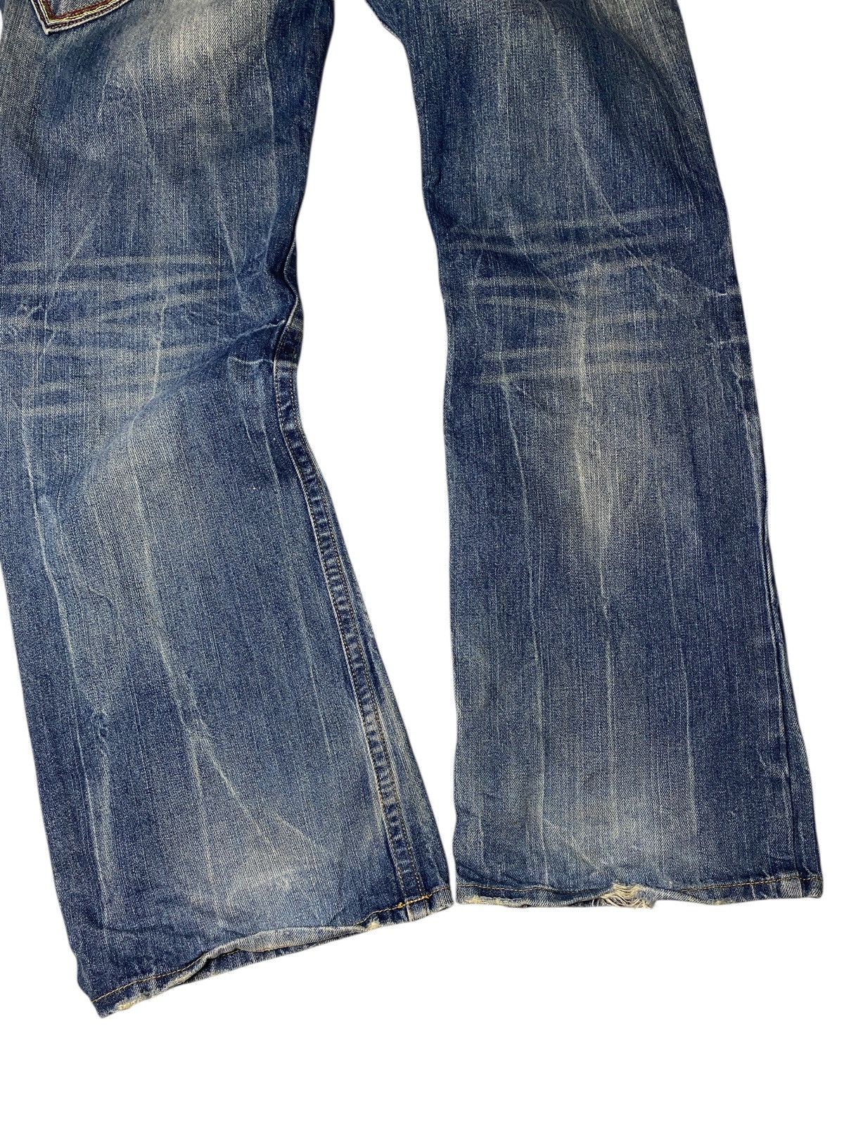 If Six Was Nine 2000's Graceful to Heaven Seawash Flared Jeans Size US 31 - 8 Thumbnail