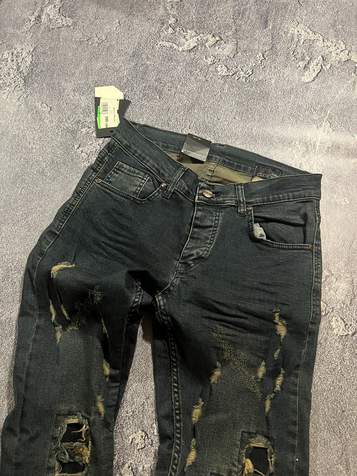 Vintage Distressed Streetwear Swag Skinny / Hysteric Glamour Style Size US 30 / EU 46 - 3 Thumbnail