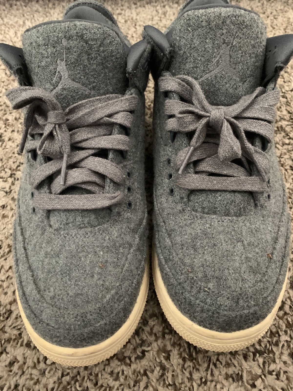 Jordan Brand Air Jordan 3 Retro Wool Size US 9.5 / EU 42-43 - 3 Thumbnail