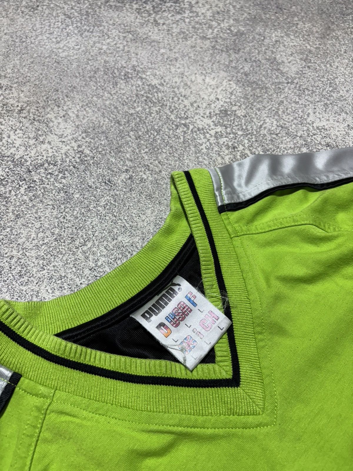 Japanese Brand × Puma × Vintage Rare Puma Vintage T-shirt Baggy Y2K Mens size L Green Size US L / EU 52-54 / 3 - 5 Thumbnail