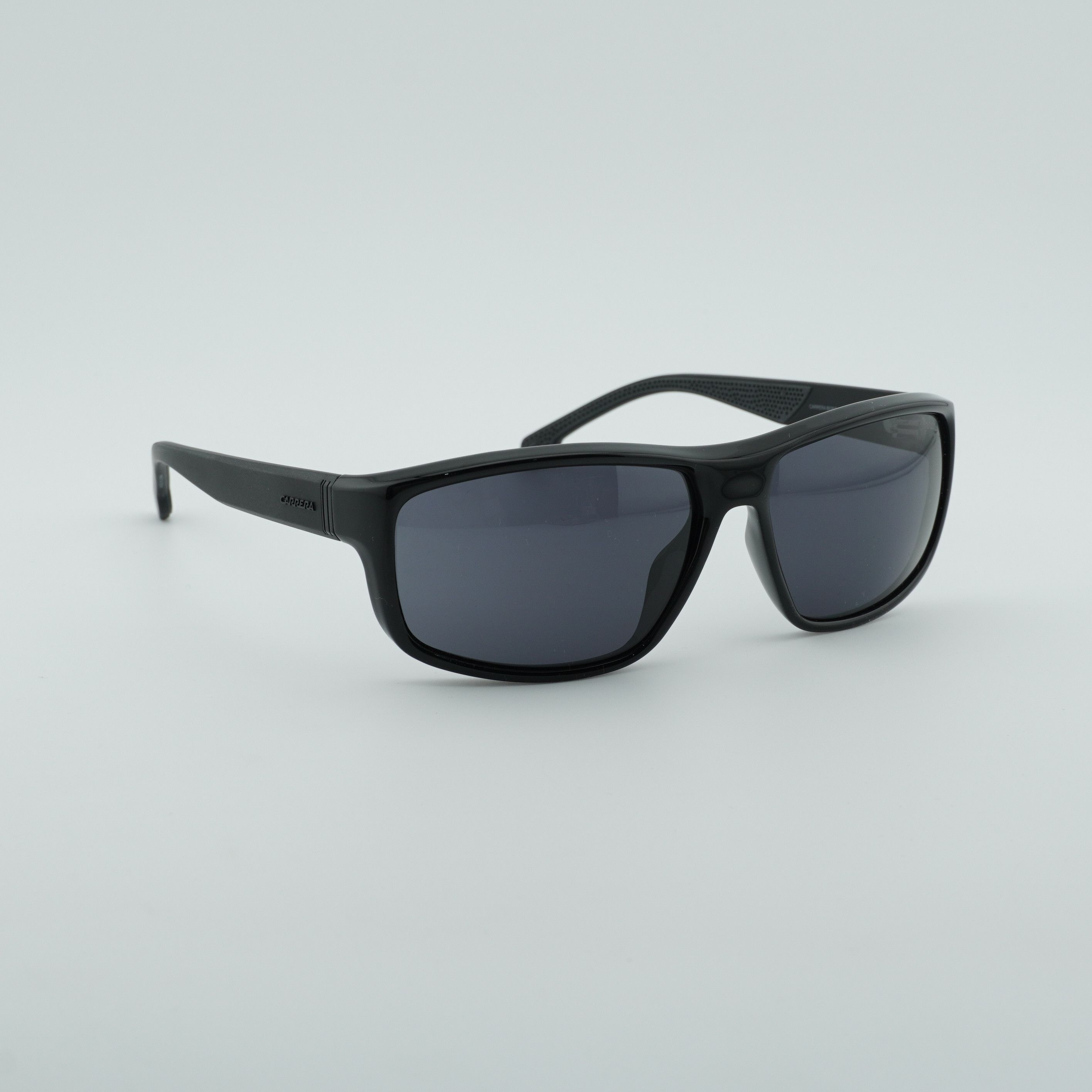 Carrera Carrera 8038/S 0807 IR Sunglasses Black Rectangle Frame Size ONE SIZE - 5 Thumbnail