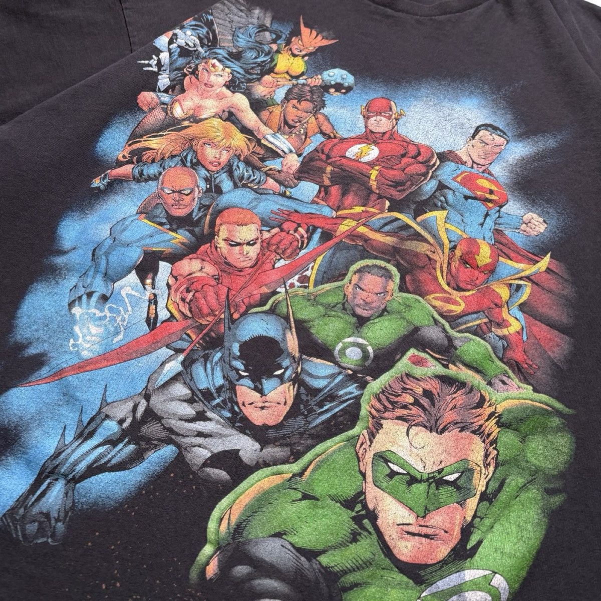 Other Justice League T Shirt Comic Super Hero Black Superman XL Size US XL / EU 56 / 4 - 2 Thumbnail