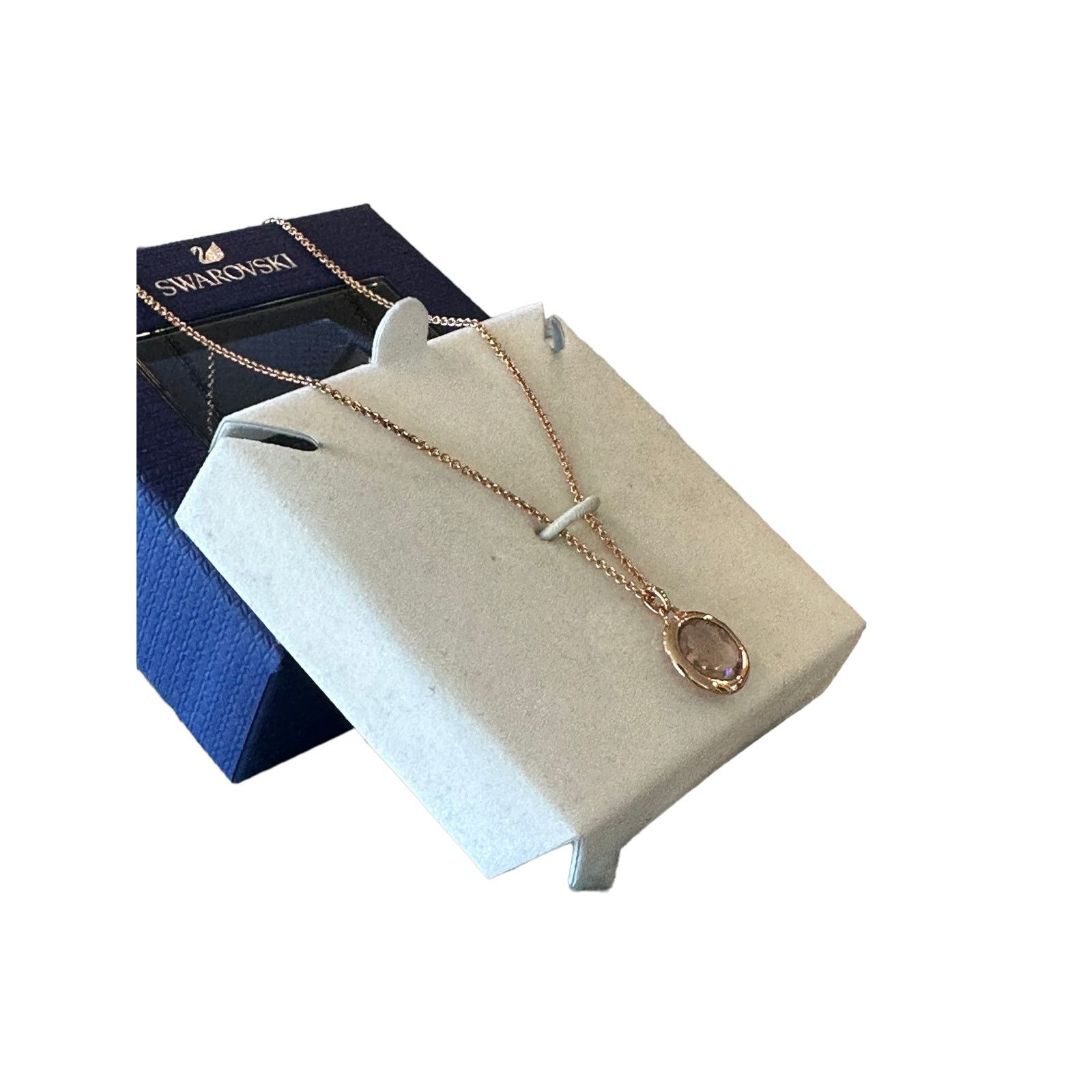 Swarovski swarovski Travel Exclusive Tahlia Pink Rose Gold Necklace Size ONE SIZE - 2 Thumbnail