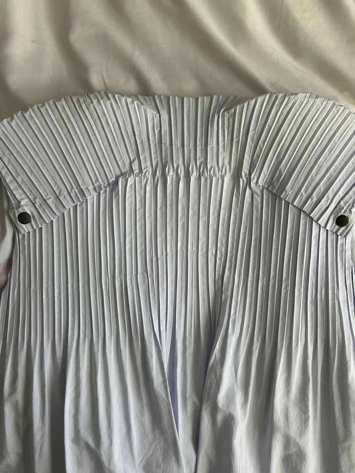 Comme des Garcons Homme Plus Homme Plisse Issey Miyake Cascade Picturesque Vest Lavender Size US L / EU 52-54 / 3 - 9 Thumbnail
