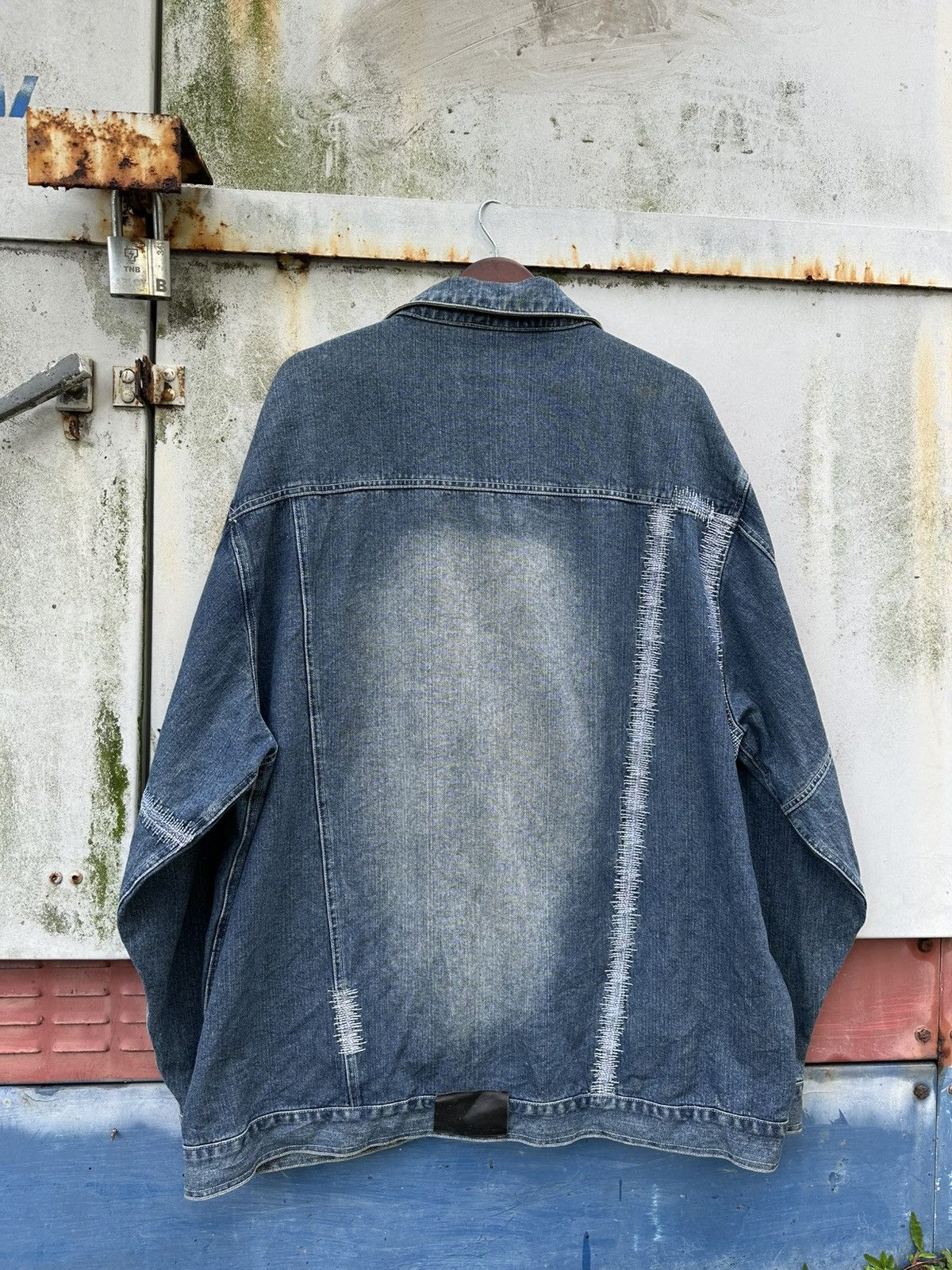 Sean John 👹Vintage Sean John Oversized Trucker Jacket Size US XXL / EU 58 / 5 - 8 Thumbnail