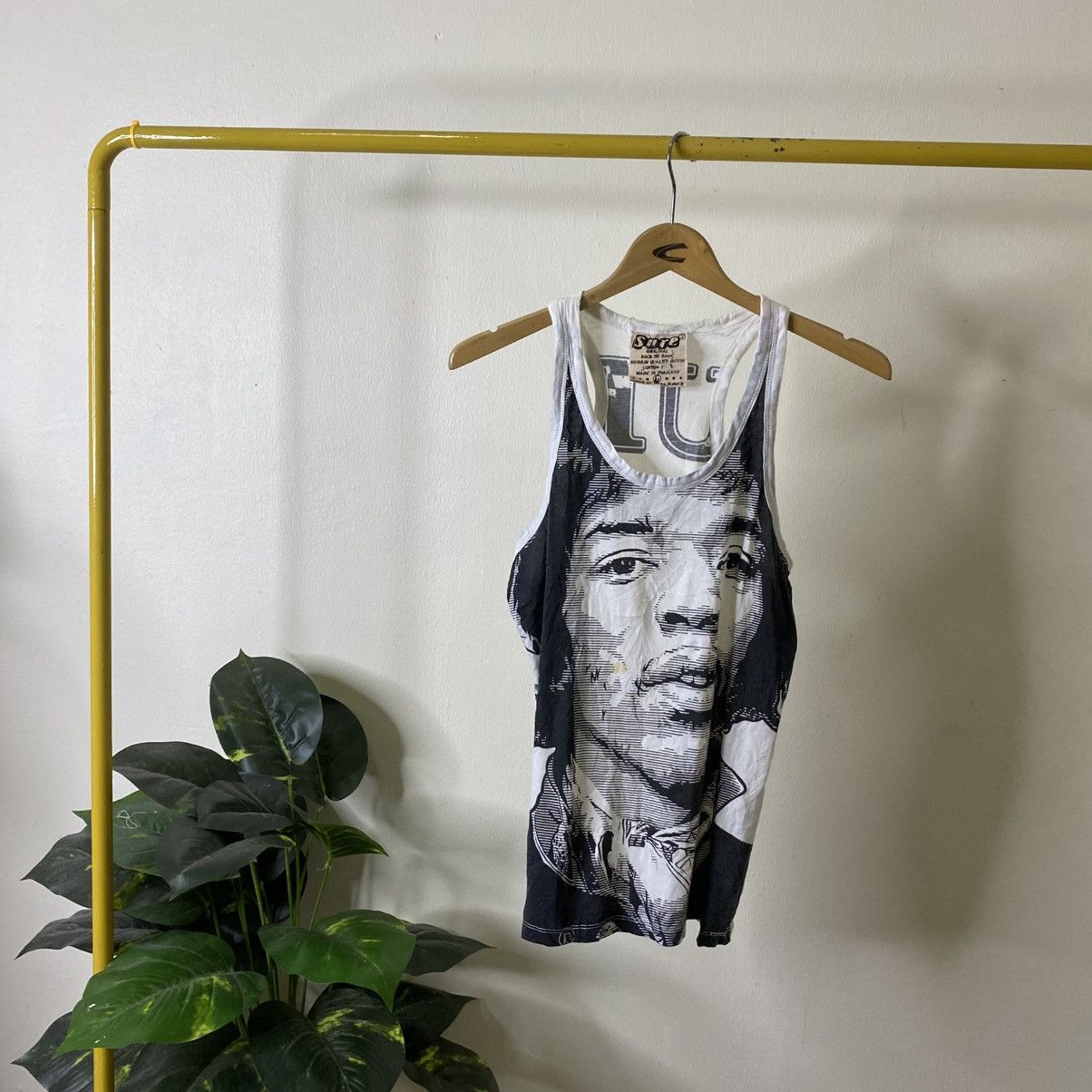 Jimi Hendrix Vintage Y2K Jimi Hendrix Overprint Tank Top Size US XS / EU 42 / 0 - 1 Thumbnail