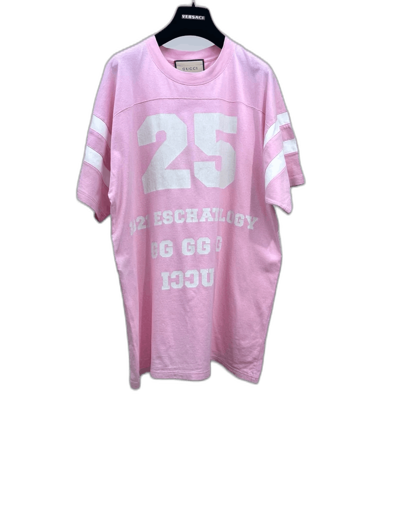 Gucci Gucci Pink Short Sleeve T-Shirt Size US S / EU 44-46 / 1 - 1 Thumbnail