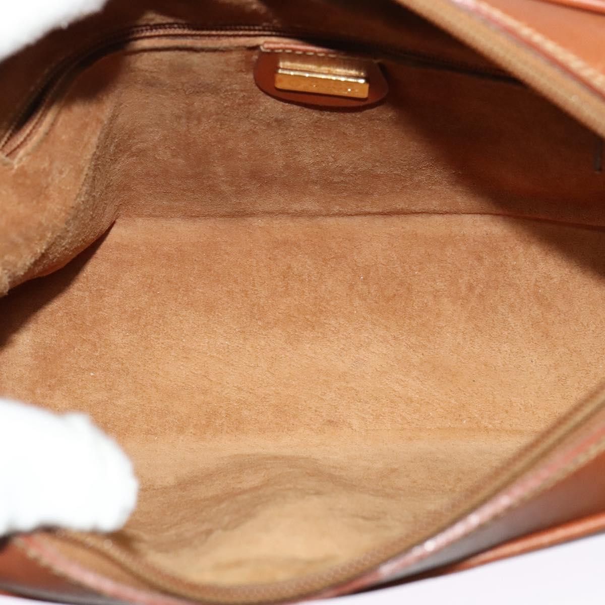 Gucci GUCCI Shoulder Bag Leather Brown Gold Size ONE SIZE - 16 Thumbnail