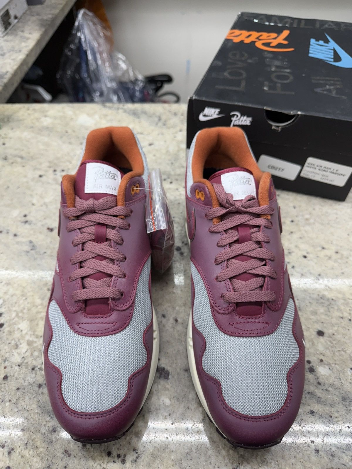 Nike Nike Air Max 1 Metallics Size US 12 / EU 45 - 3 Thumbnail