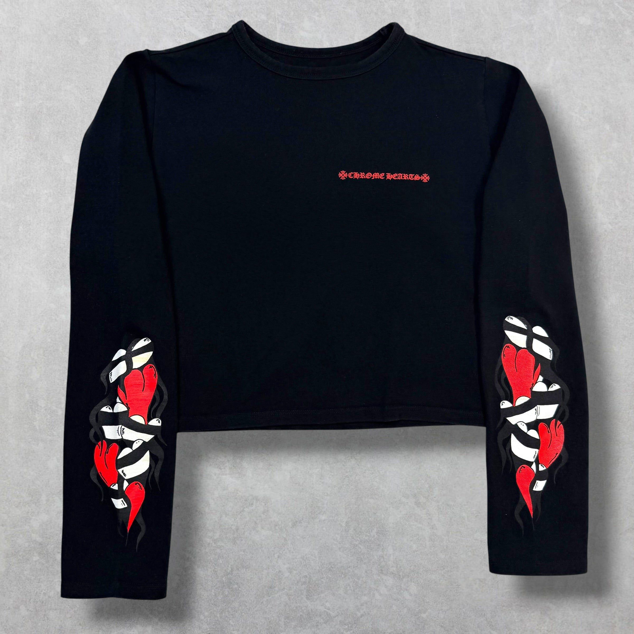 Chrome Hearts Chrome Hearts I Love NY Crop Top Tee | Grailed