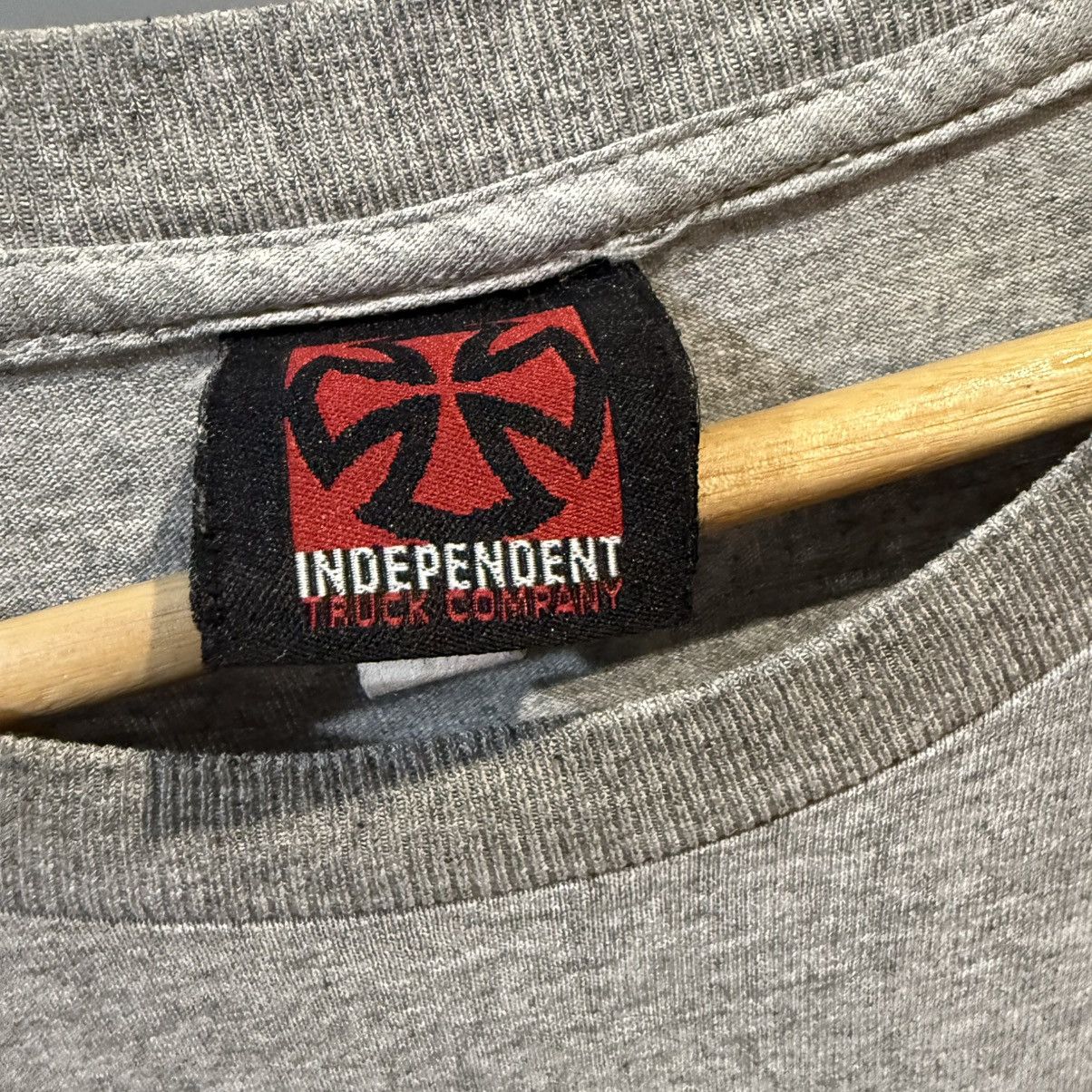 Independent Truck Co. 🔥🇺🇸 Vintage 90s Oversized Skate Tee Independent Size US XXL / EU 58 / 5 - 4 Thumbnail