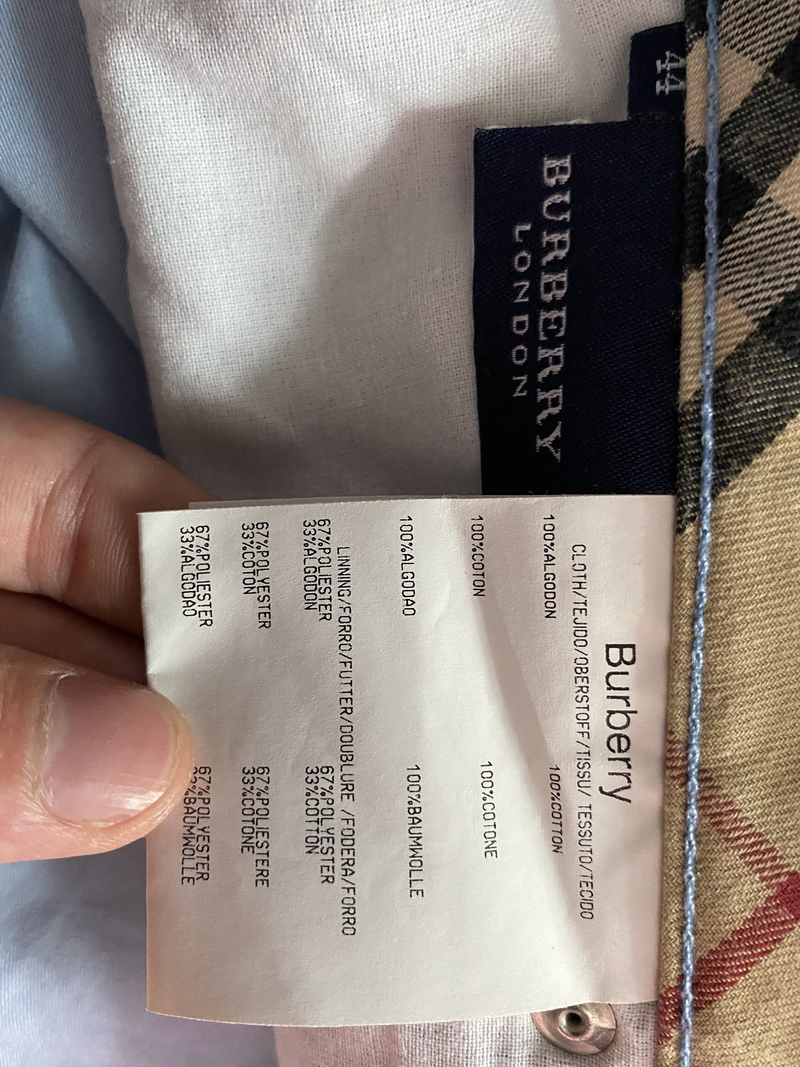 Burberry × Vintage Burberry Vintage Men's Chino Pants - L Size US 44 / EU 60 - 7 Thumbnail