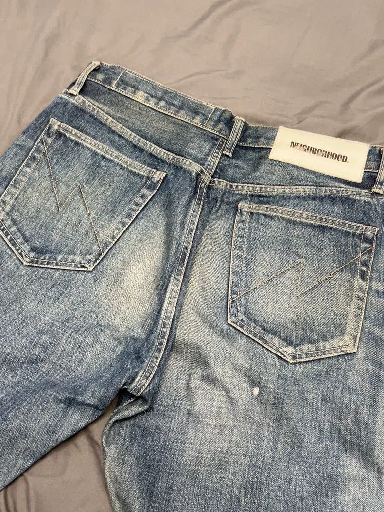 Neighborhood Neighborhood size M Ox King Washed Denim Jeans Size US 27 - 7 Thumbnail