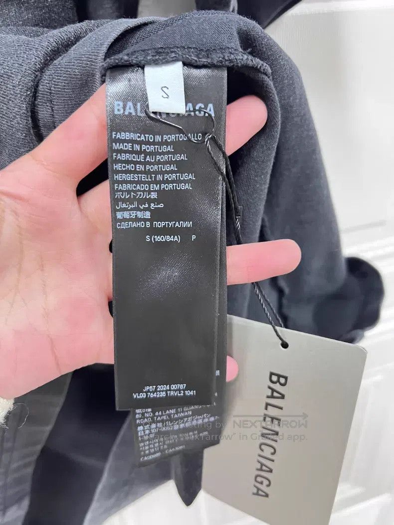 Balenciaga Balenciaga Eiffel Tower and wheat ear embroidered water-wa Size US S / EU 44-46 / 1 - 5 Thumbnail