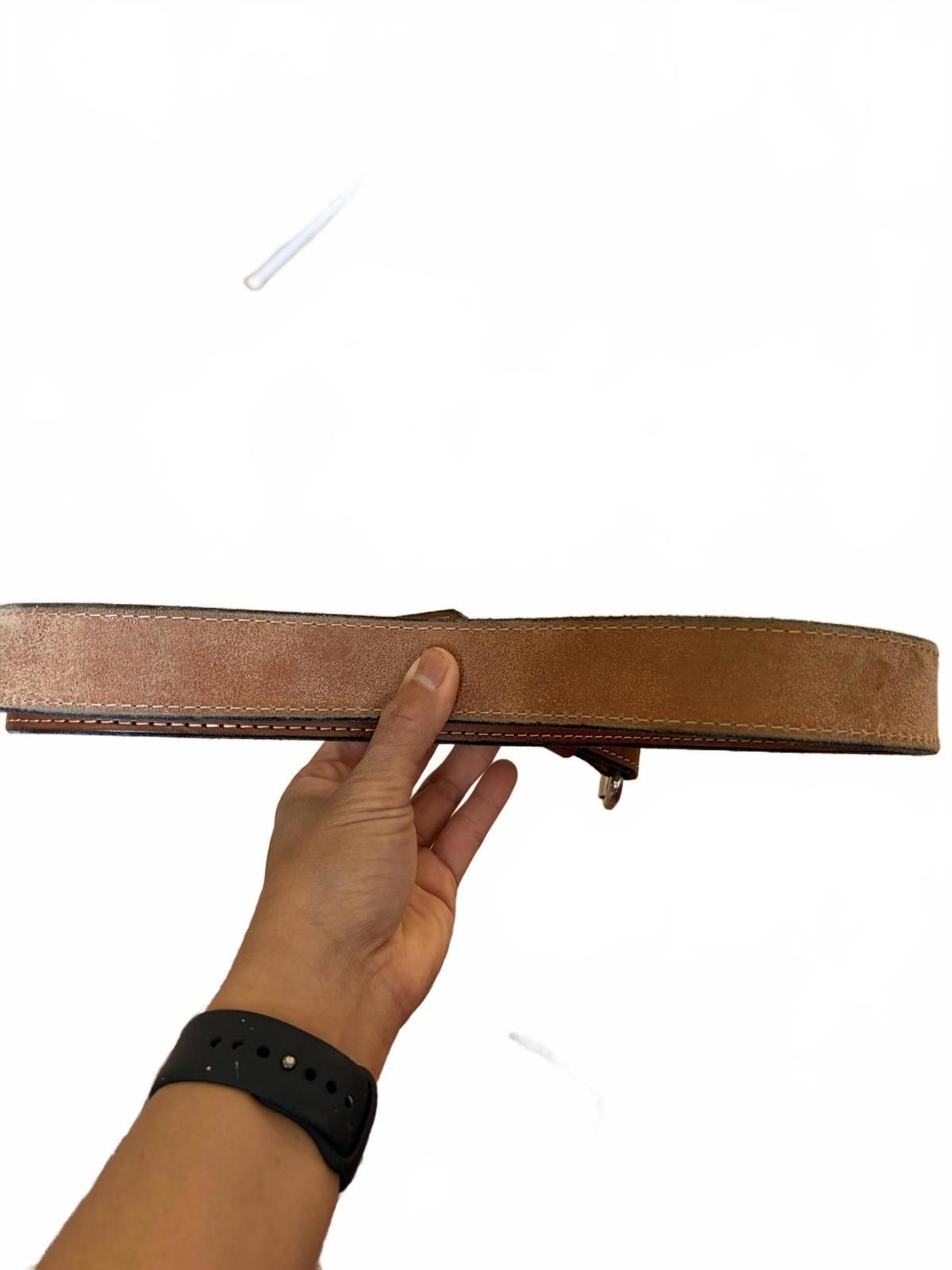 Other Hanks Belts Gunner Stitched Full Grain Leather Made in USA Size ONE SIZE - 4 Thumbnail