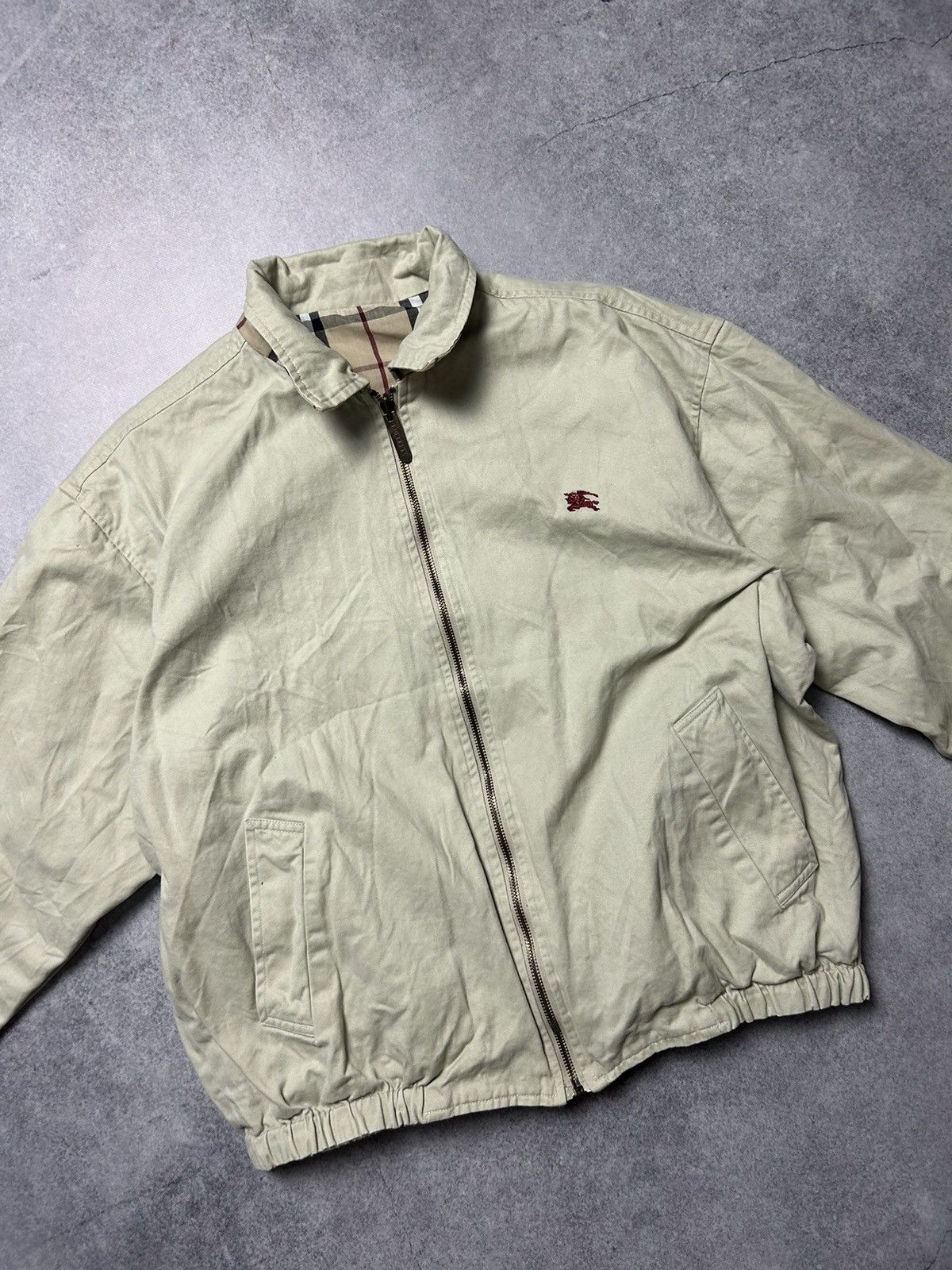 Burberry Vintage Burberry Double Side Nova Check Bombers Jacket Size US M / EU 48-50 / 2 - 7 Thumbnail