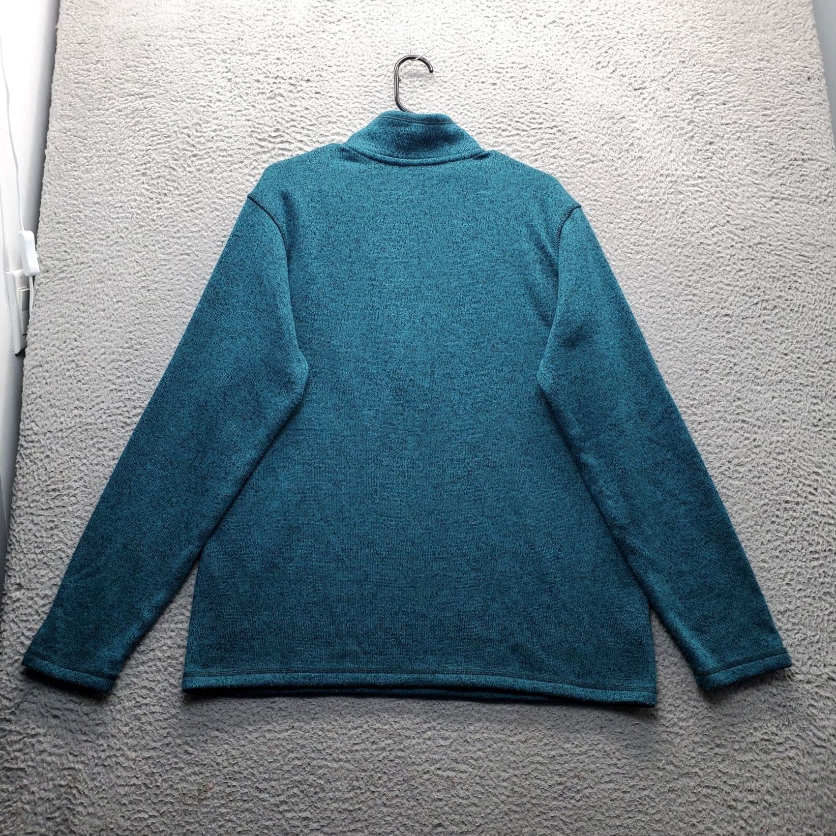 Eddie Bauer Eddie Bauer Better Sweater Mens L Teal Fleece Lined Athletic Mock Neck 1/4 Zip Size US L / EU 52-54 / 3 - 2 Thumbnail