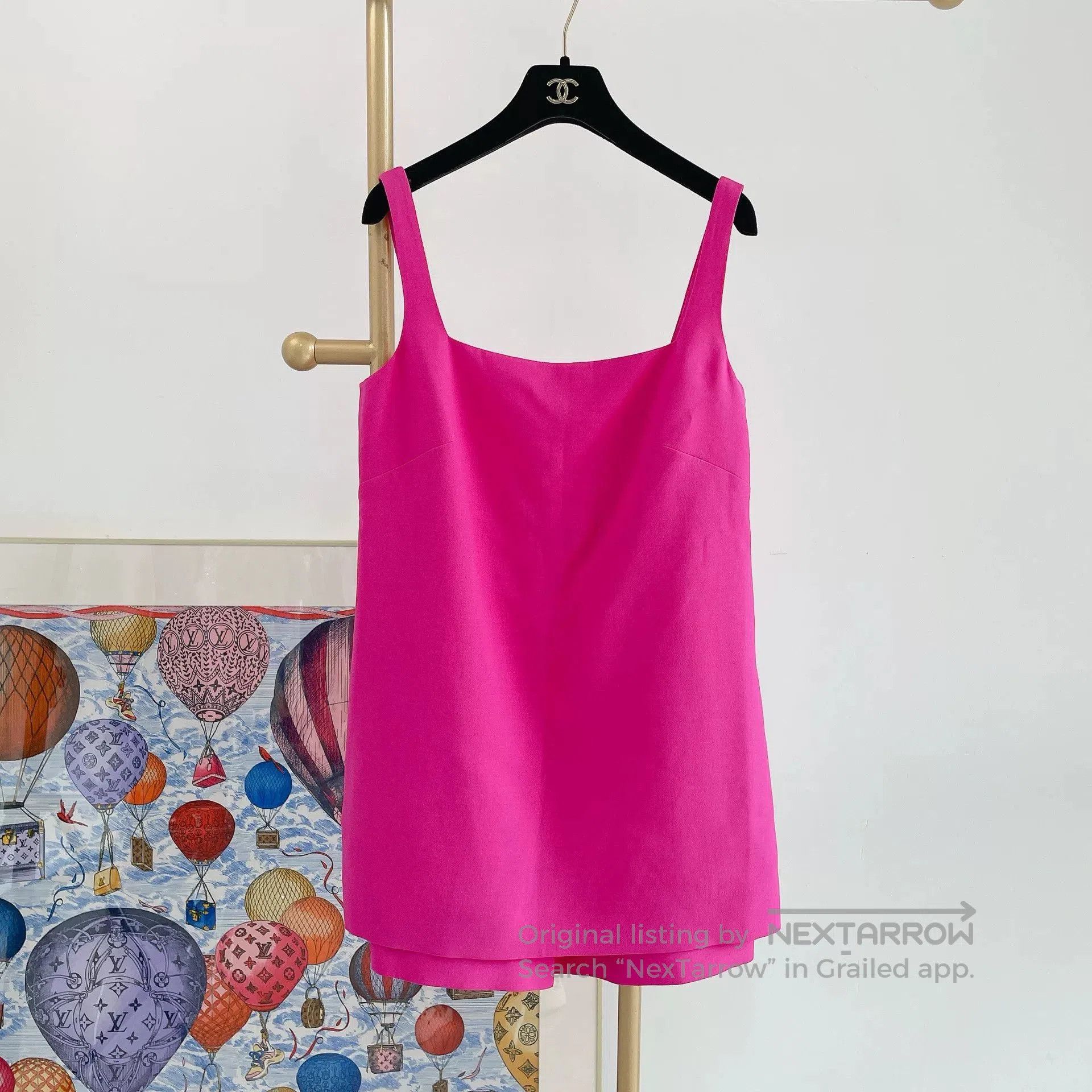Valentino Valentino Rose Red Sleeveless Jumpsuit. Size 41" - 1 Thumbnail