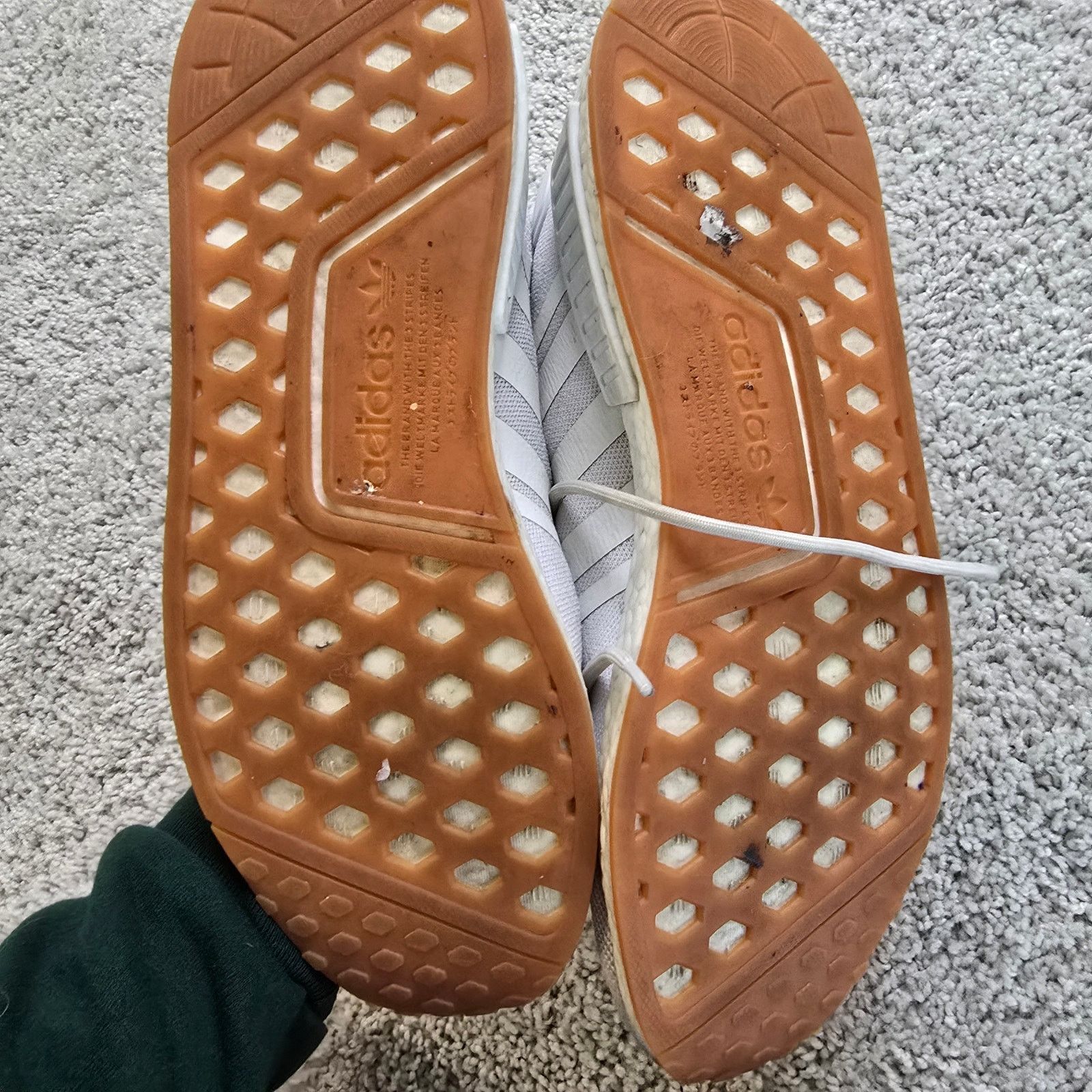 Adidas adidas Men's Originals NMD_R1 White/Gum US Size 11.5 GZ9260 Size US 11.5 / EU 44-45 - 4 Thumbnail