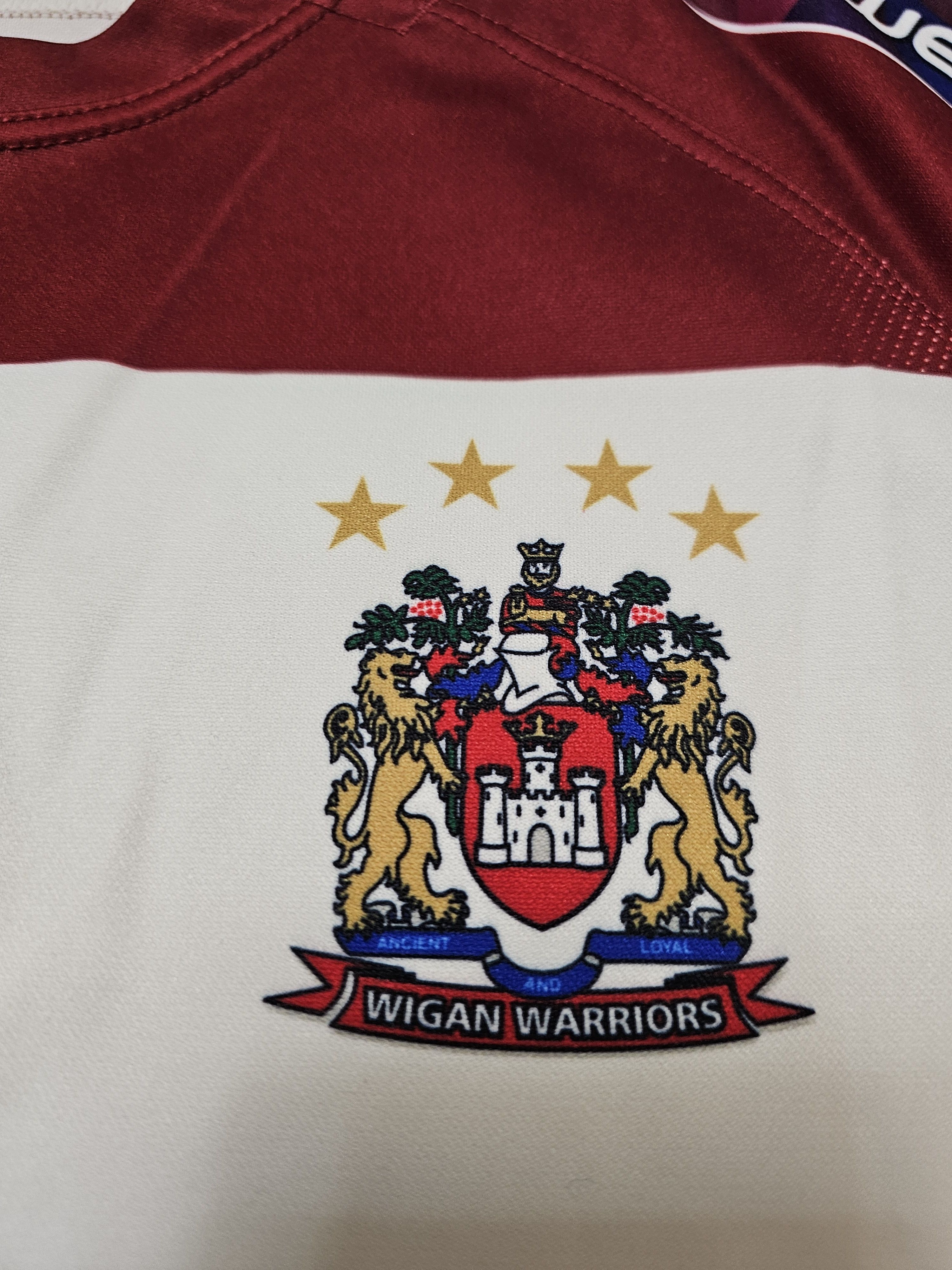 Other WIGAN WARRIORS 2016 2018 JERSEY ENGLAND RUGBY JERSEY RUGBY Size US M / EU 48-50 / 2 - 4 Thumbnail