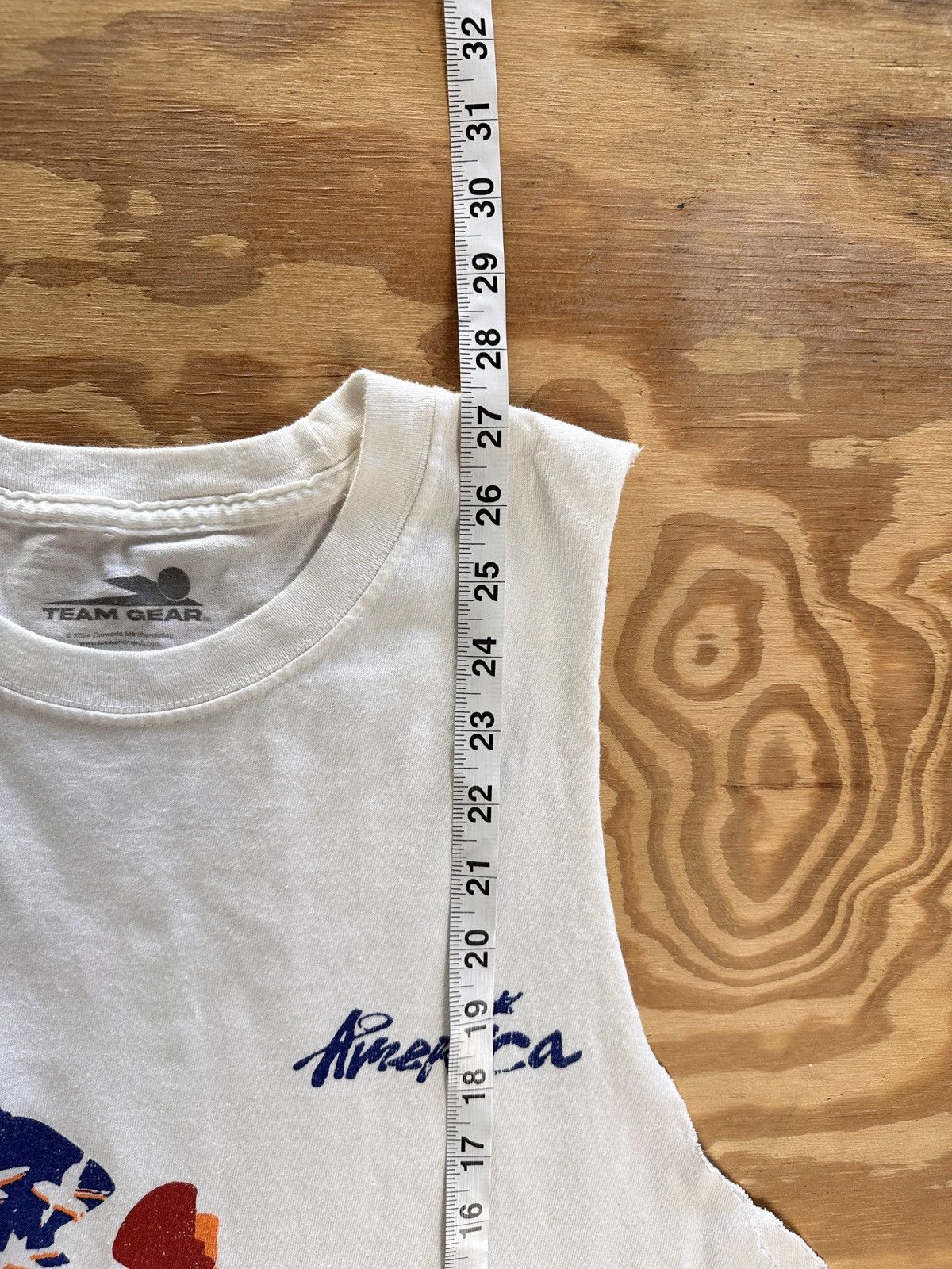 Designer × Other Team Gear White and red graphic tank top Size US L / EU 52-54 / 3 - 4 Thumbnail