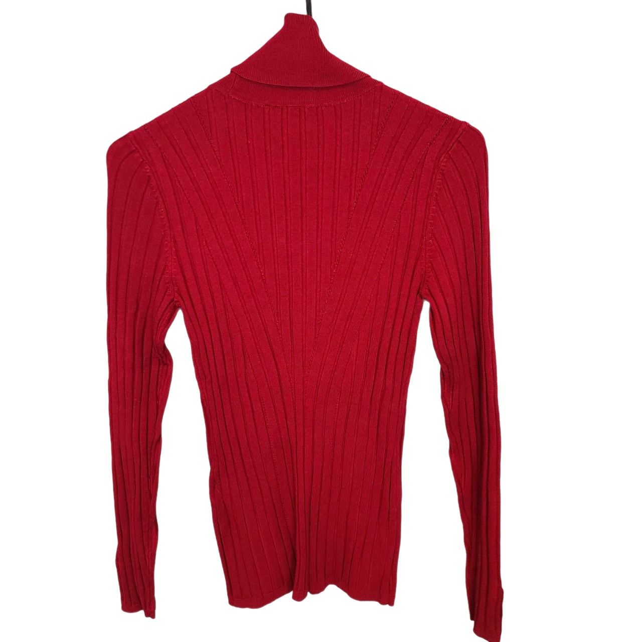 White House Black Market White House Black Market Ribbed Turtleneck Sweater S Preppy Size S / US 4 / IT 40 - 8 Thumbnail