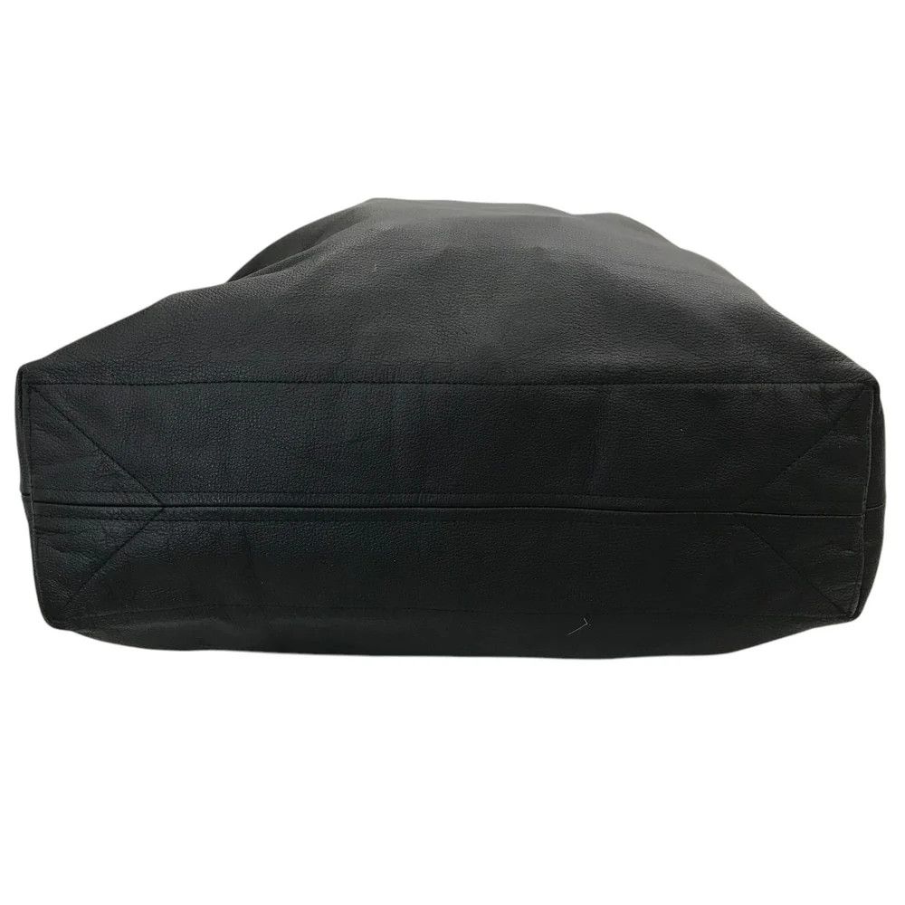 Yohji Yamamoto YOHJI YAMAMOTO “Signature tote(L)” leather tote bag Size ONE SIZE - 4 Thumbnail