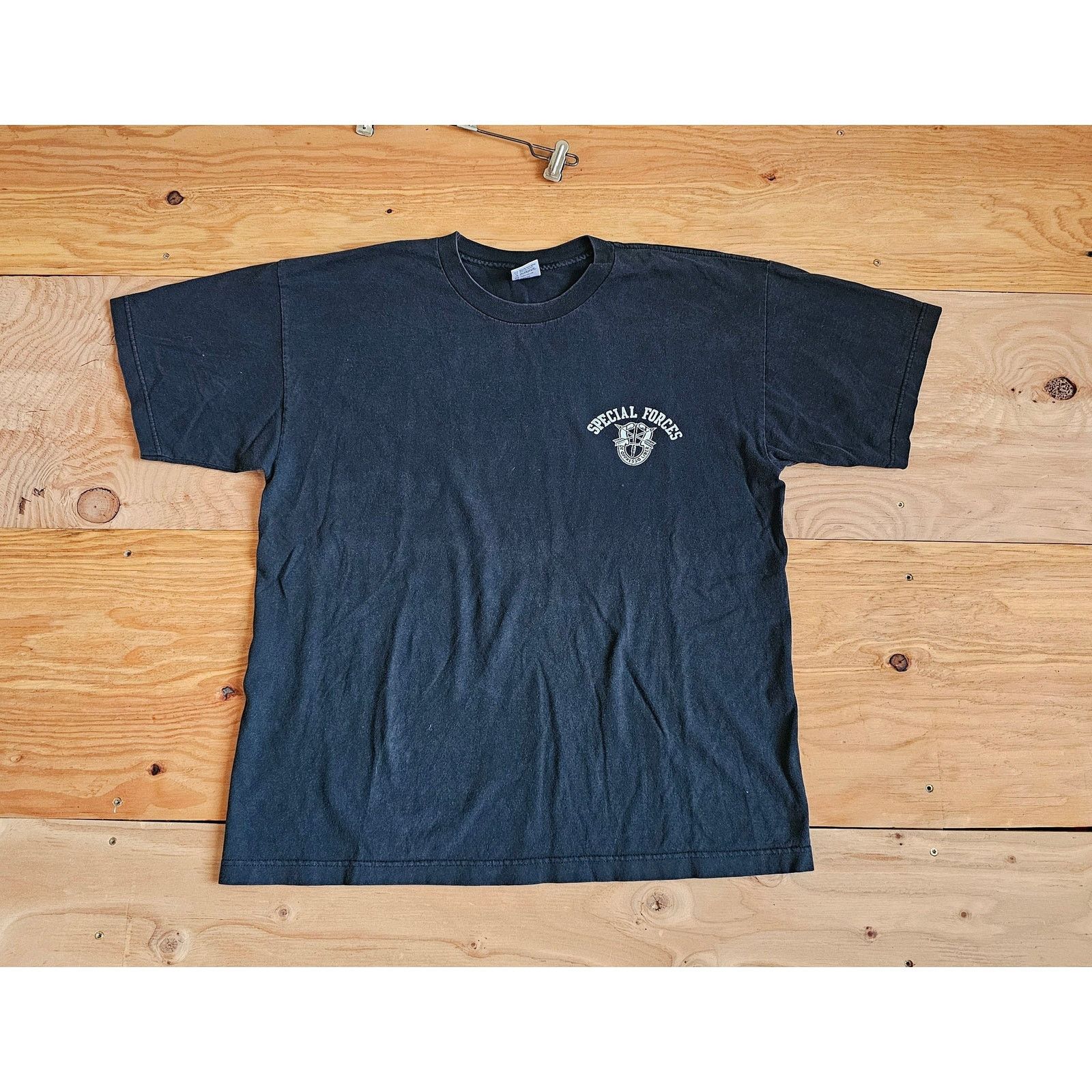 Other 90s Special Forced De Opresso Liber Black T-Shirt Sz XL Size US XL / EU 56 / 4 - 1 Thumbnail