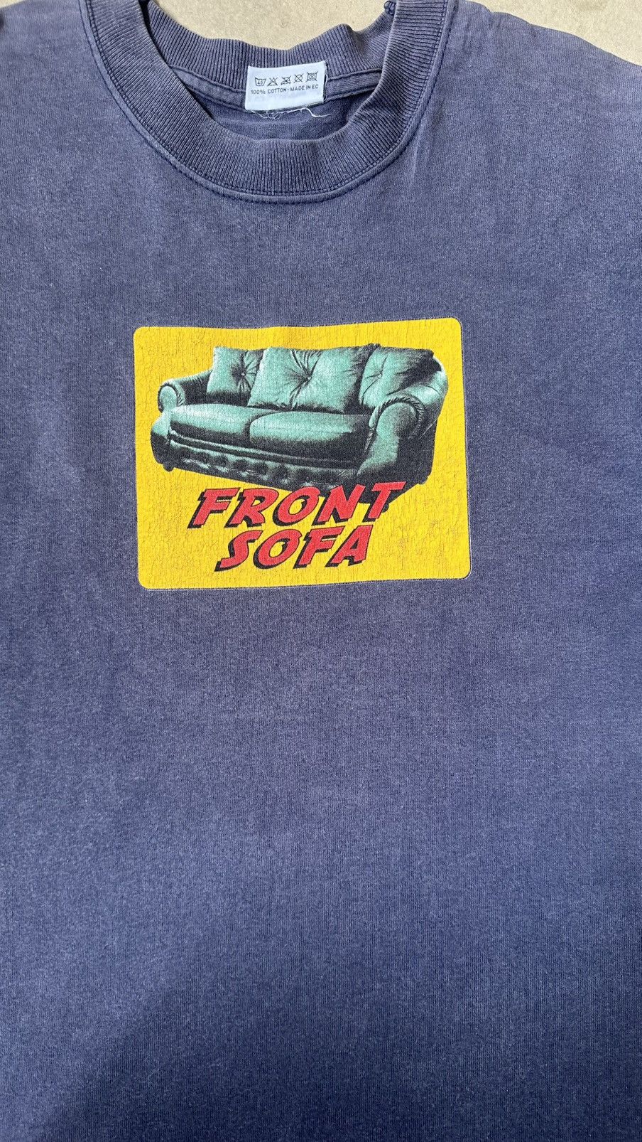 Vintage VINTAGE 90S SCIENCE LONDON FRONT SOFA ART TEE Size US M / EU 48-50 / 2 - 2 Thumbnail
