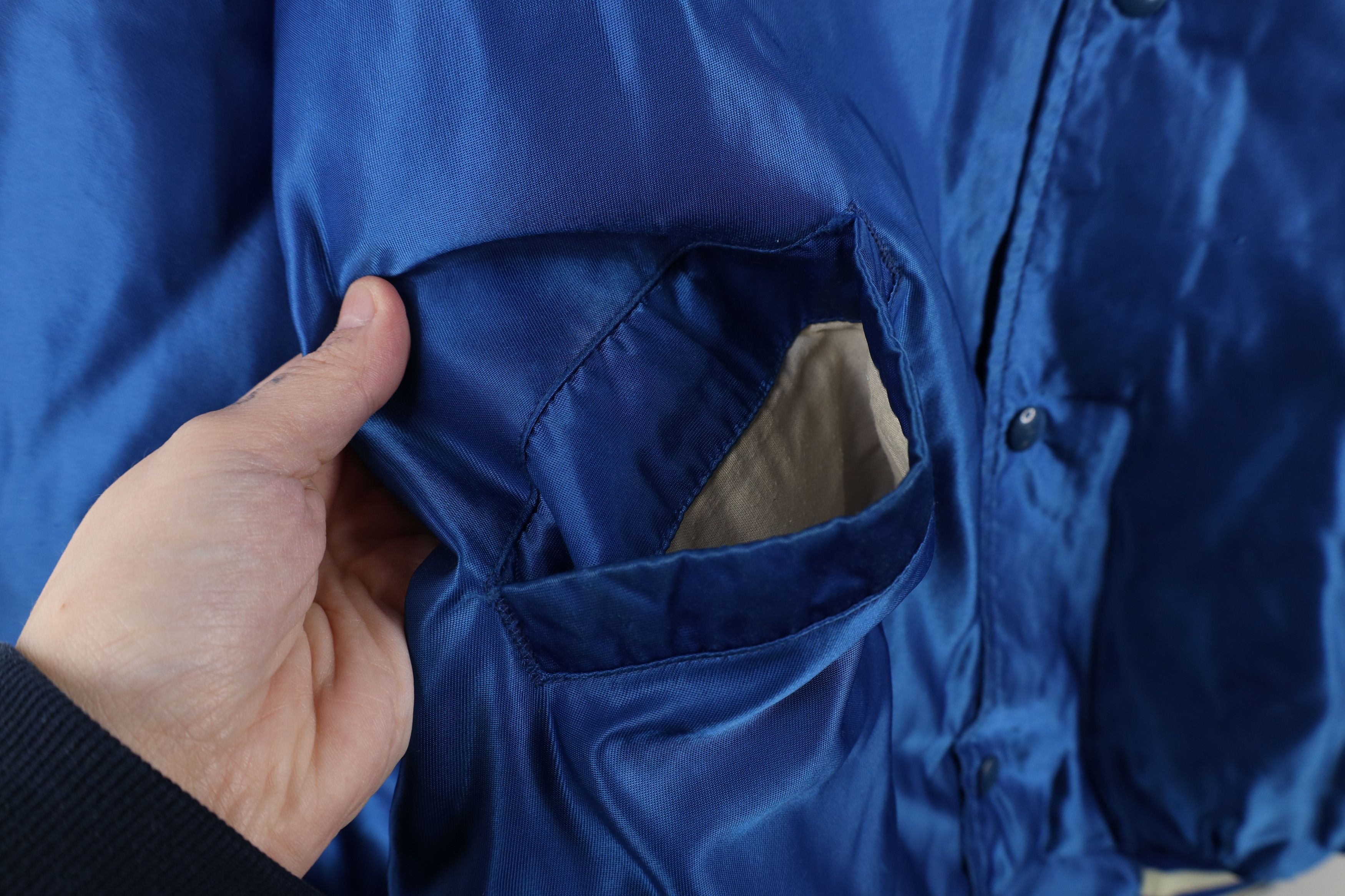 Vintage Vintage 80s Butwin Ruth Baseball Satin Bomber Jacket USA Size US XL / EU 56 / 4 - 7 Thumbnail
