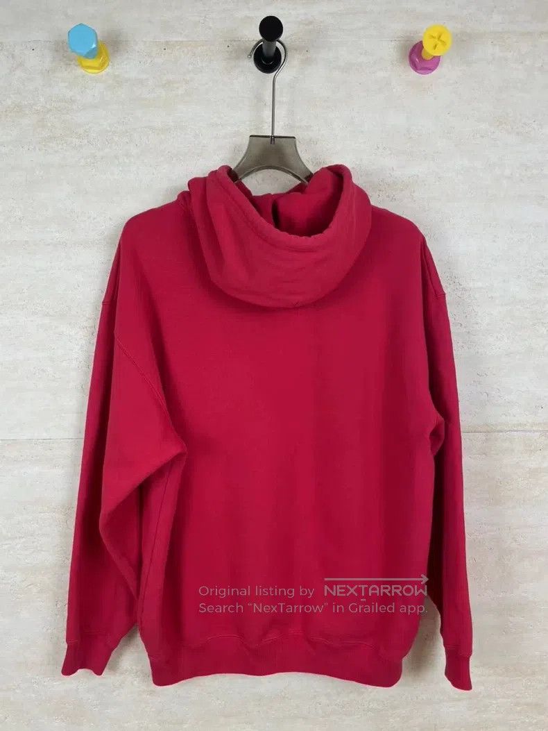 Balenciaga Balenciaga Red Crown Snap Hoodie Size US S / EU 44-46 / 1 - 2 Thumbnail