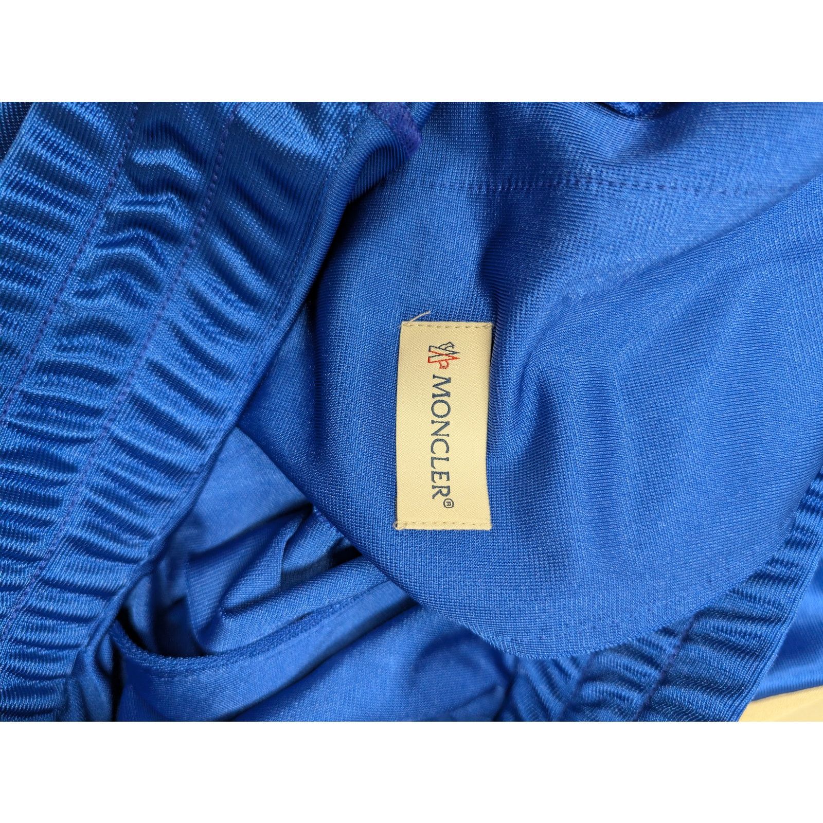 Moncler × Palm Angels o1rshd1 Q:2 / Shiny Track Pants in Blue Size US 32 / EU 48 - 16 Thumbnail