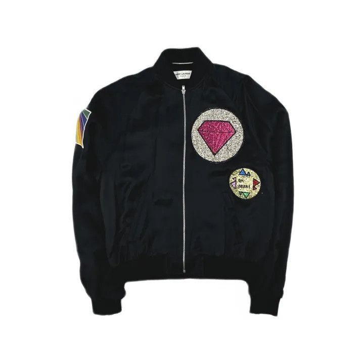 Saint Laurent Paris Yves Saint Laurent Black Long Sleeve Pilot Jacket-2507 Size US S / EU 44-46 / 1 - 8 Thumbnail