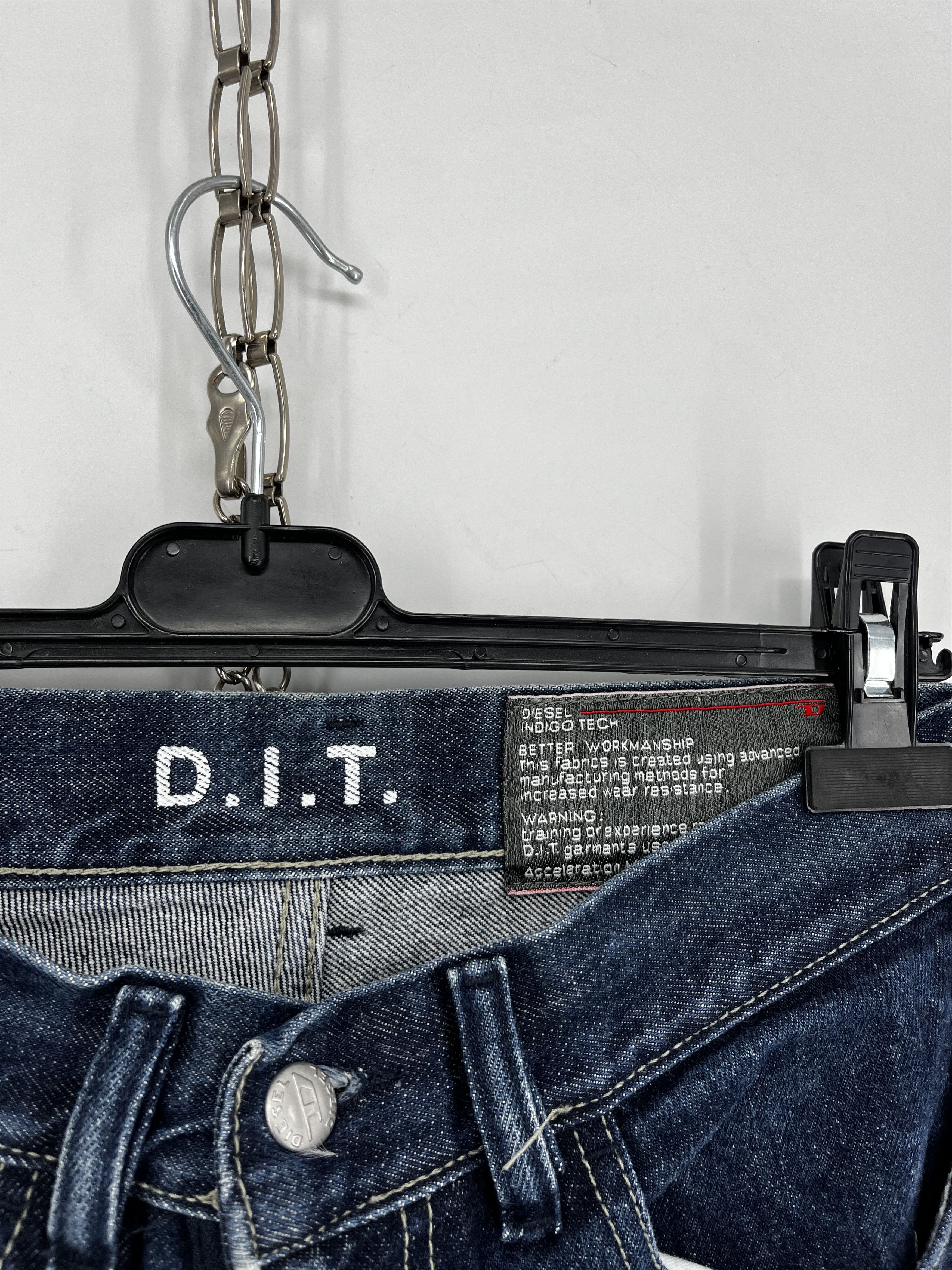 Diesel Diesel Indigo Tech D.I.T. Vintage Mens Jeans Denim Pants Size US 28 / EU 44 - 7 Thumbnail