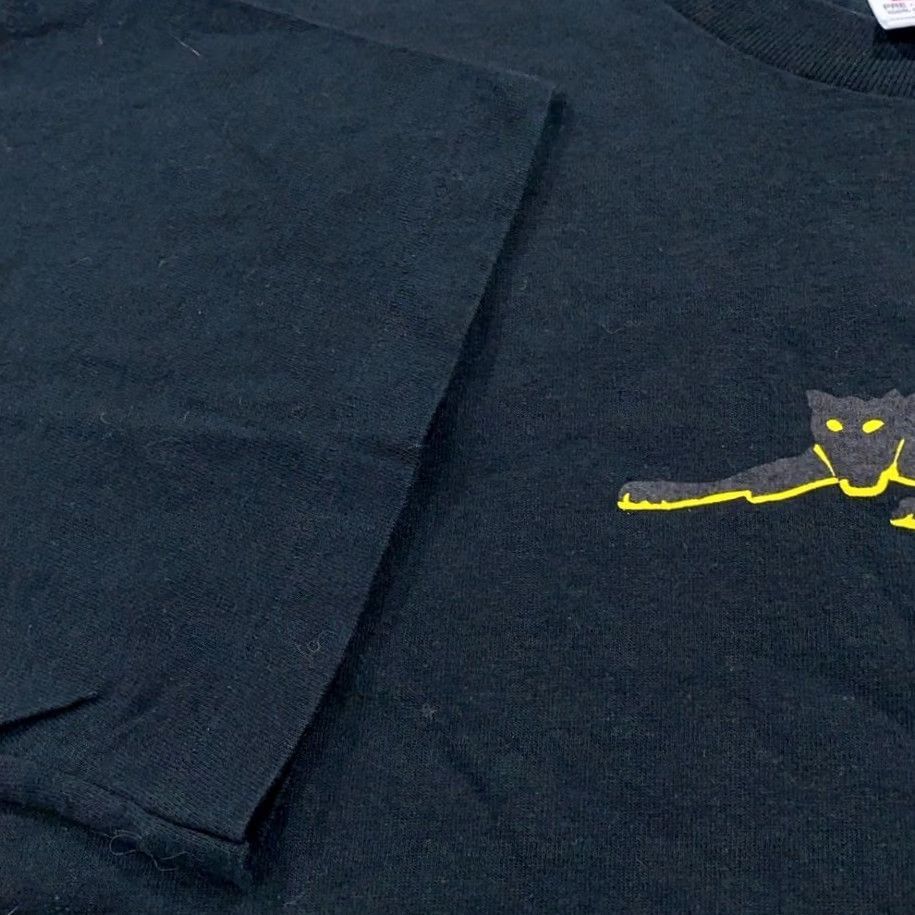 Anvil VINTAGE 90s JOSTA ENERGY DRINK T-Shirt LARGE guarana caffeine single stitch Men Black 80s 90s theme Shirt Mens L Size US L / EU 52-54 / 3 - 5 Thumbnail