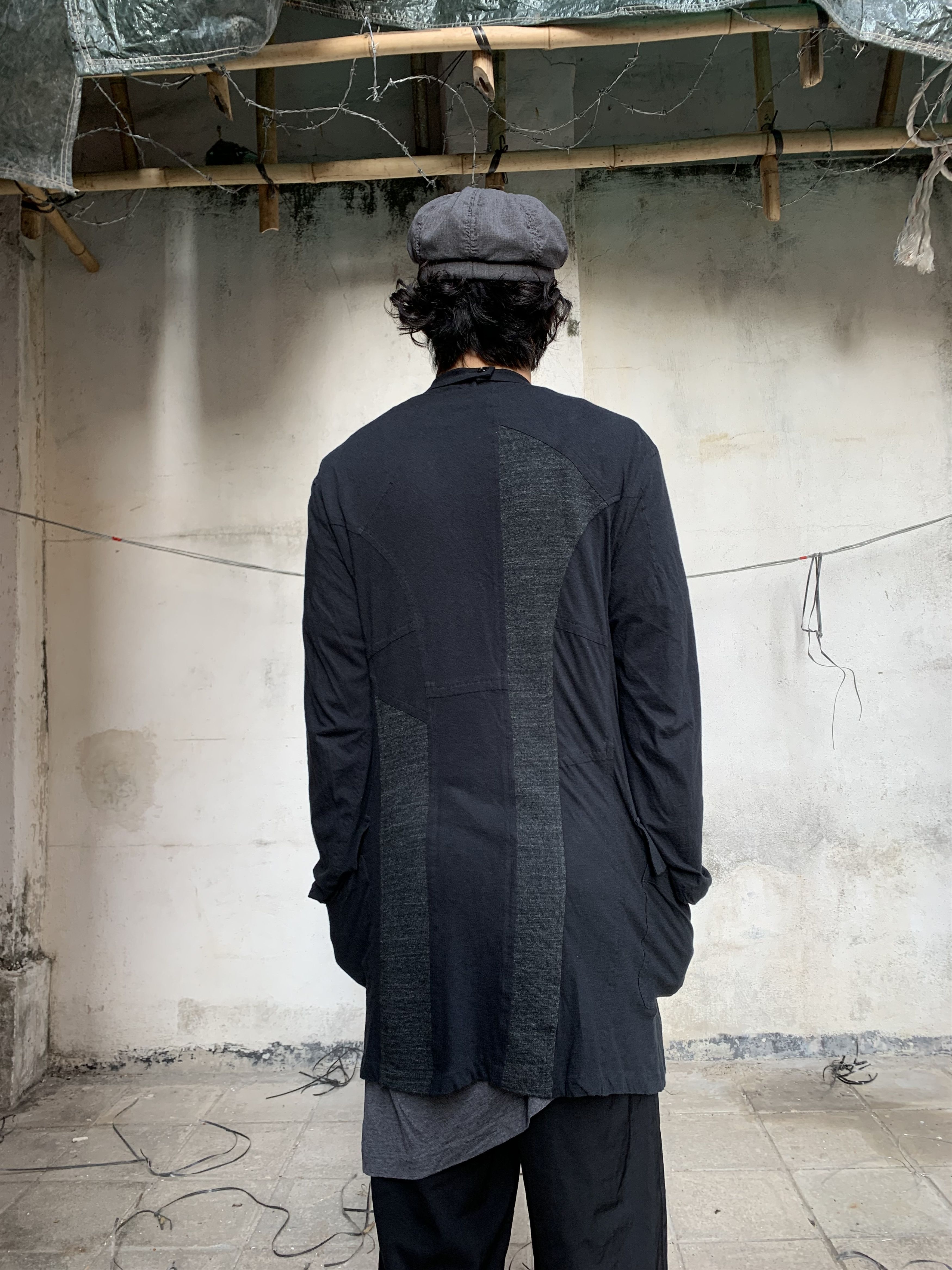 Yohji Yamamoto Yohji Yamamoto Pour Homme Loose Patched Back Blazer Jacket Size US M / EU 48-50 / 2 - 5 Thumbnail