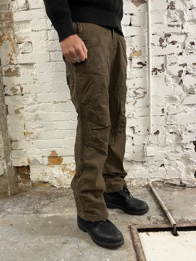 Dolce & Gabbana AW2004 Dolce & Gabbana Double Pocket Military Brown Pants Size US 30 / EU 46 - 4 Thumbnail